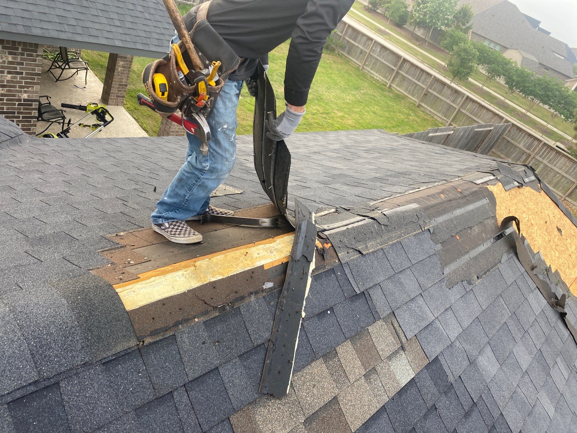 Residential Roofing Repair using Owen's Corning Duration (Lifetime) Shingles by Roof Repair Services LLC