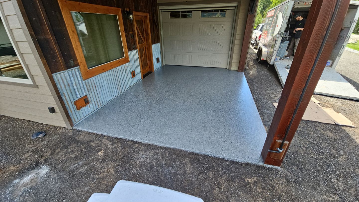 Patio Transformation using Shale Hybrid by Croc Coatings, LLC