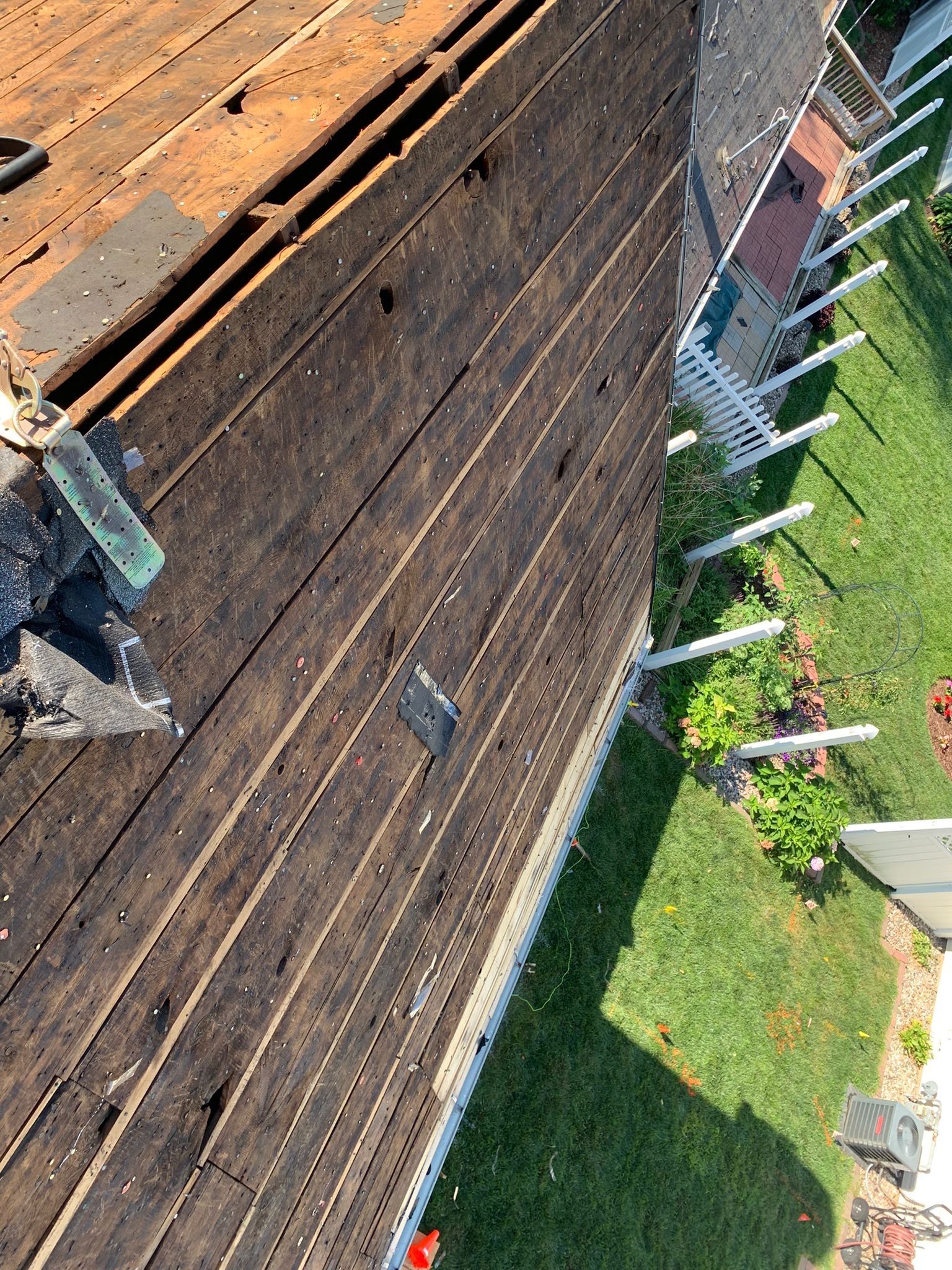 Residential Roofing Installation using Owens Corning Duration Colonial Slate by Lightning Exteriors