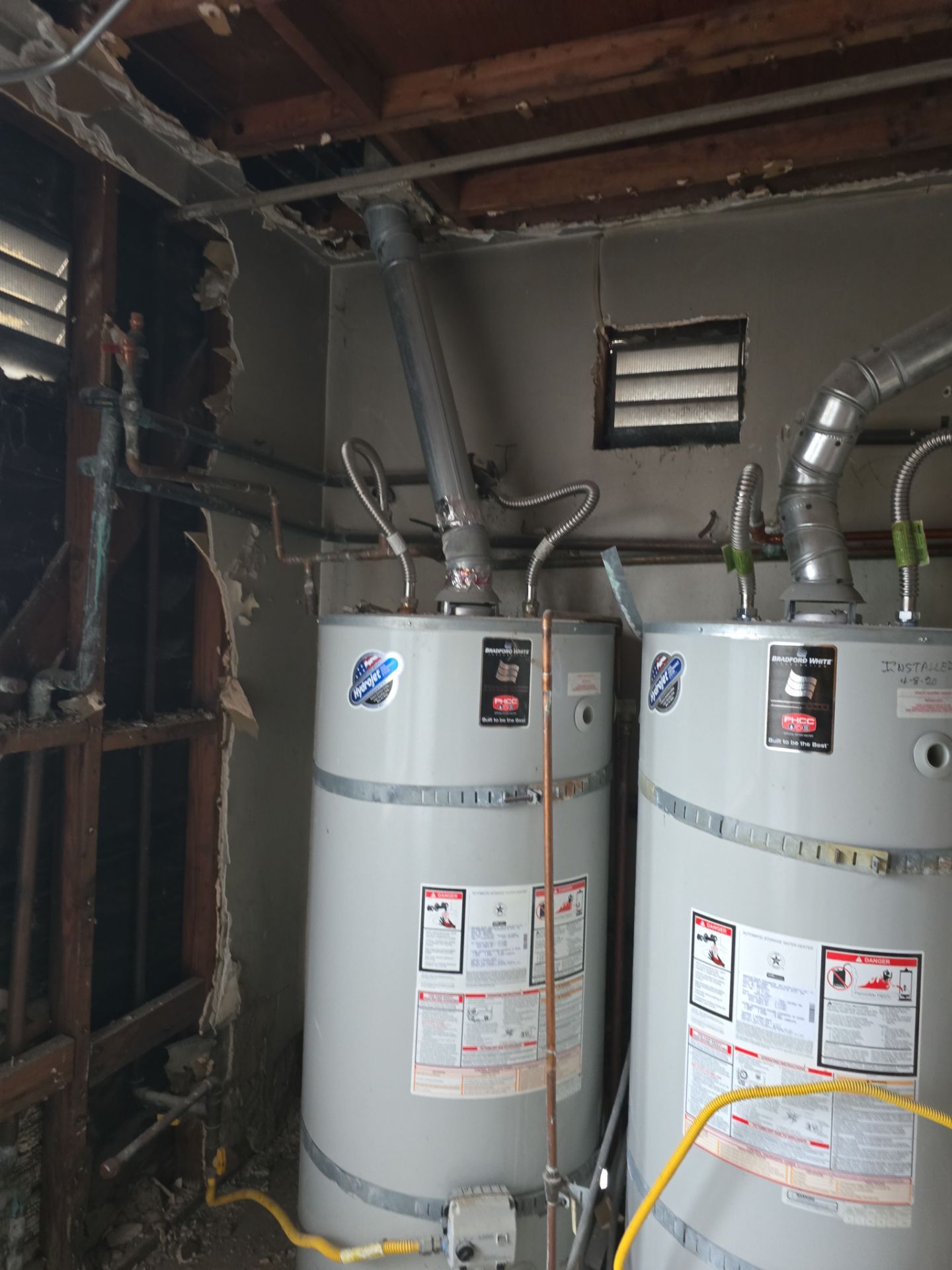 Full Plumbing Installation & Water Heater Inspection by Us Plumbing