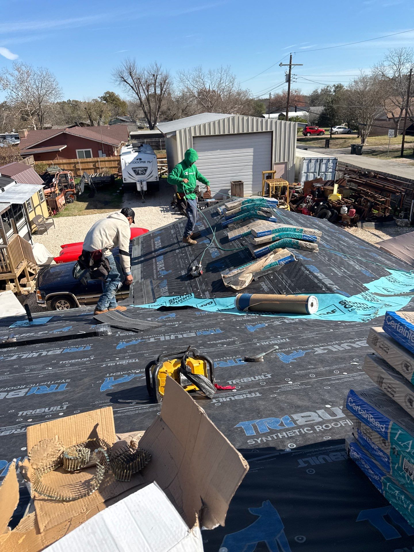 Project in Austin by Rhino Roofing and General Contracting, LLC