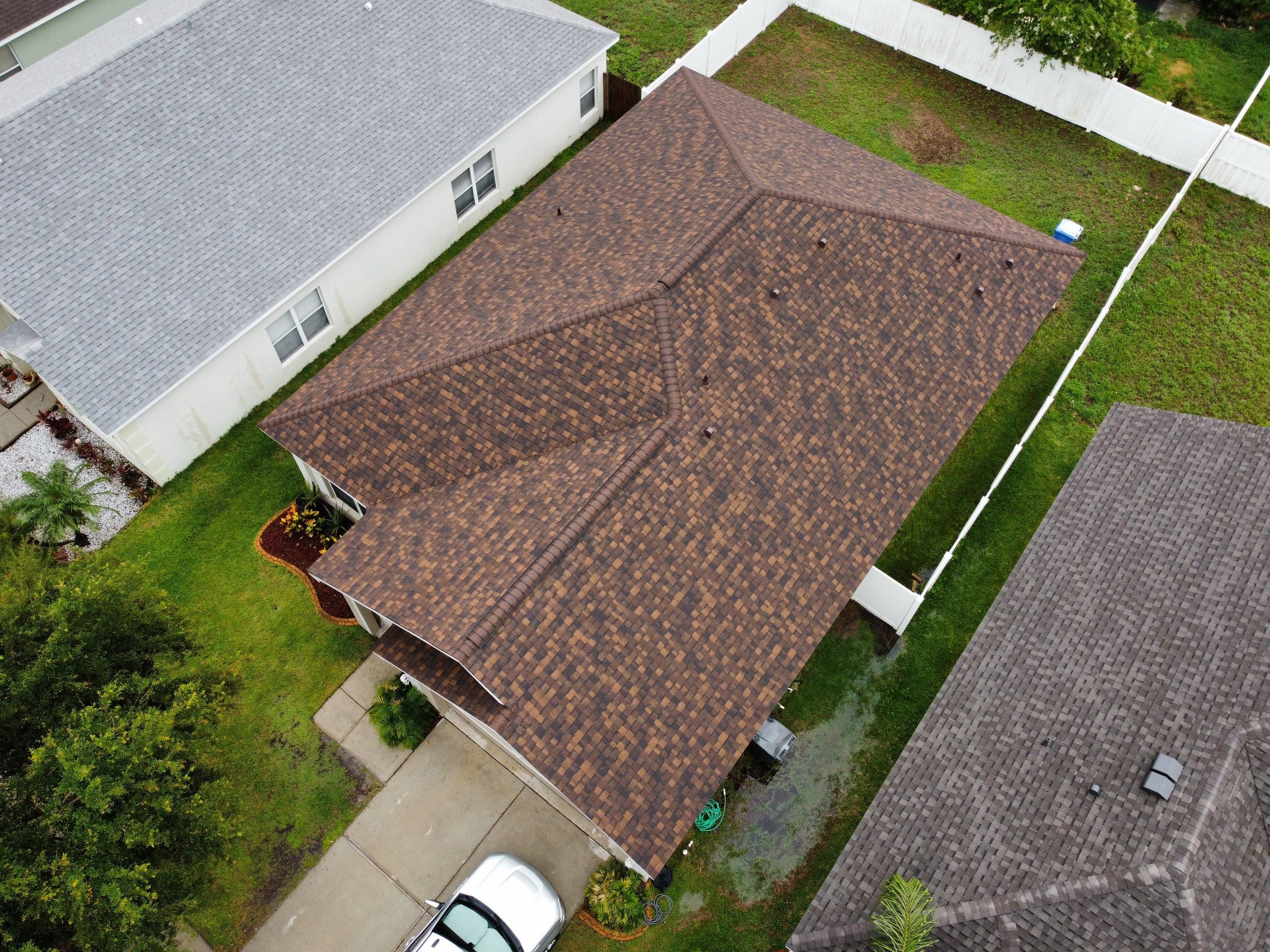 Roof Replacement in Gibsonton, FL. by Steadfast Roofing