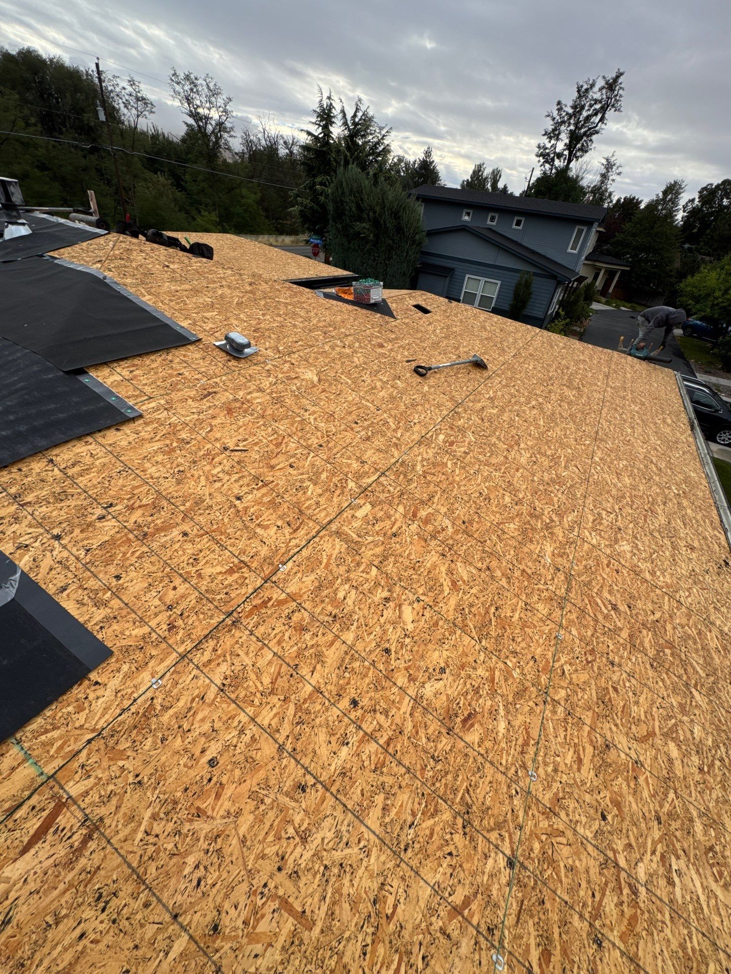 Residential Roof Replacement with Architectural Shingles in Boise by Olive Roofing