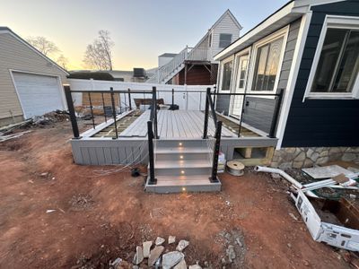 New Deck in Carteret, New Jersey