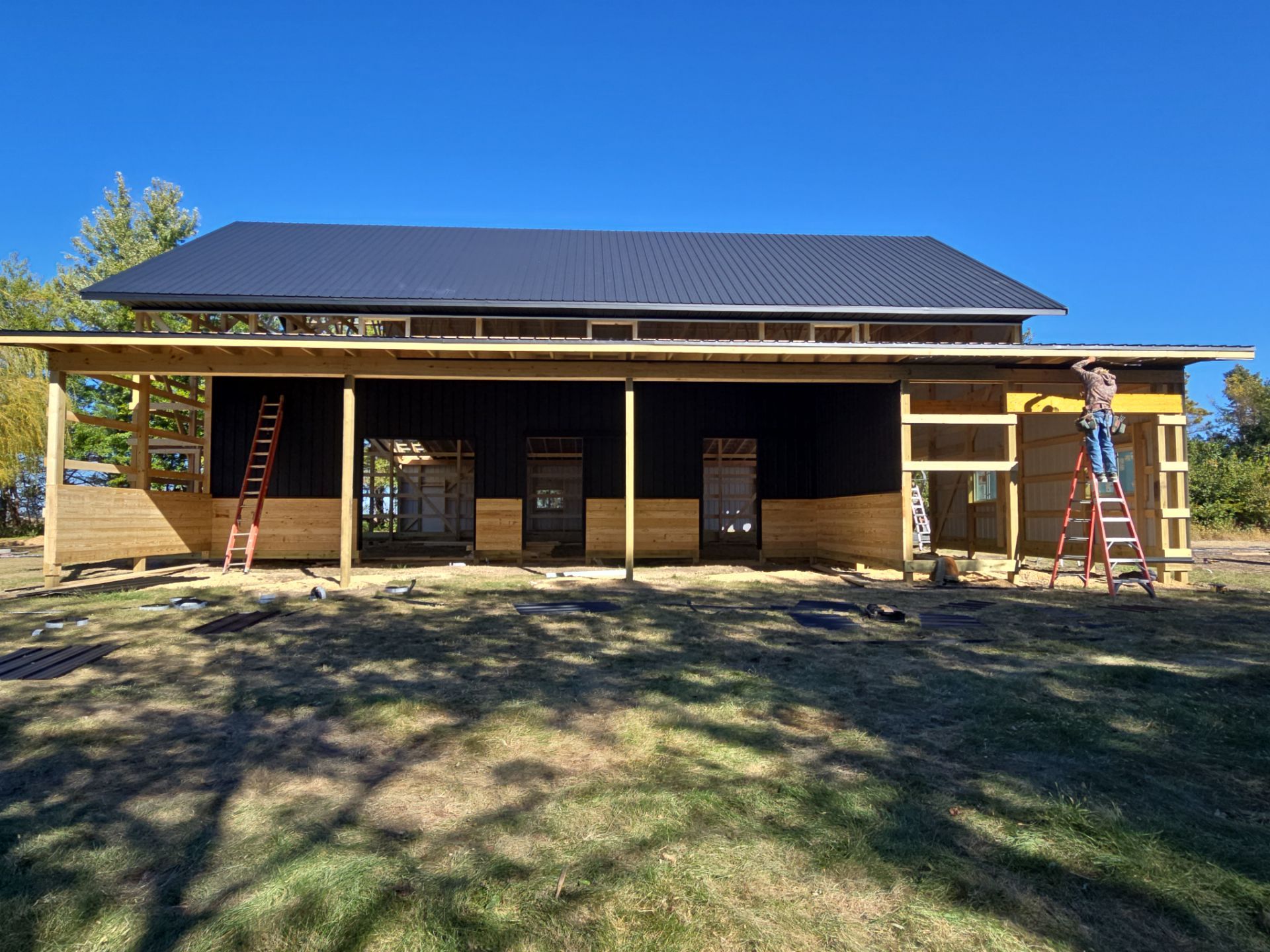  Horse stables by Miles Construction 