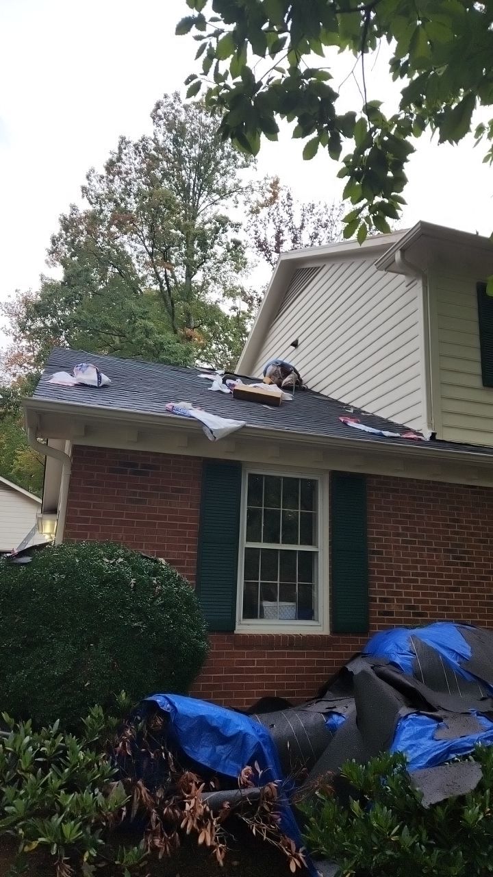 New Roof with Solar Panels by Just In Time Roofing and Restoration