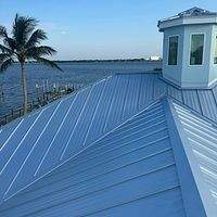 24ga 1" Nail-Strip Mill Finish by Total Roofing System The Metal Roof Experts