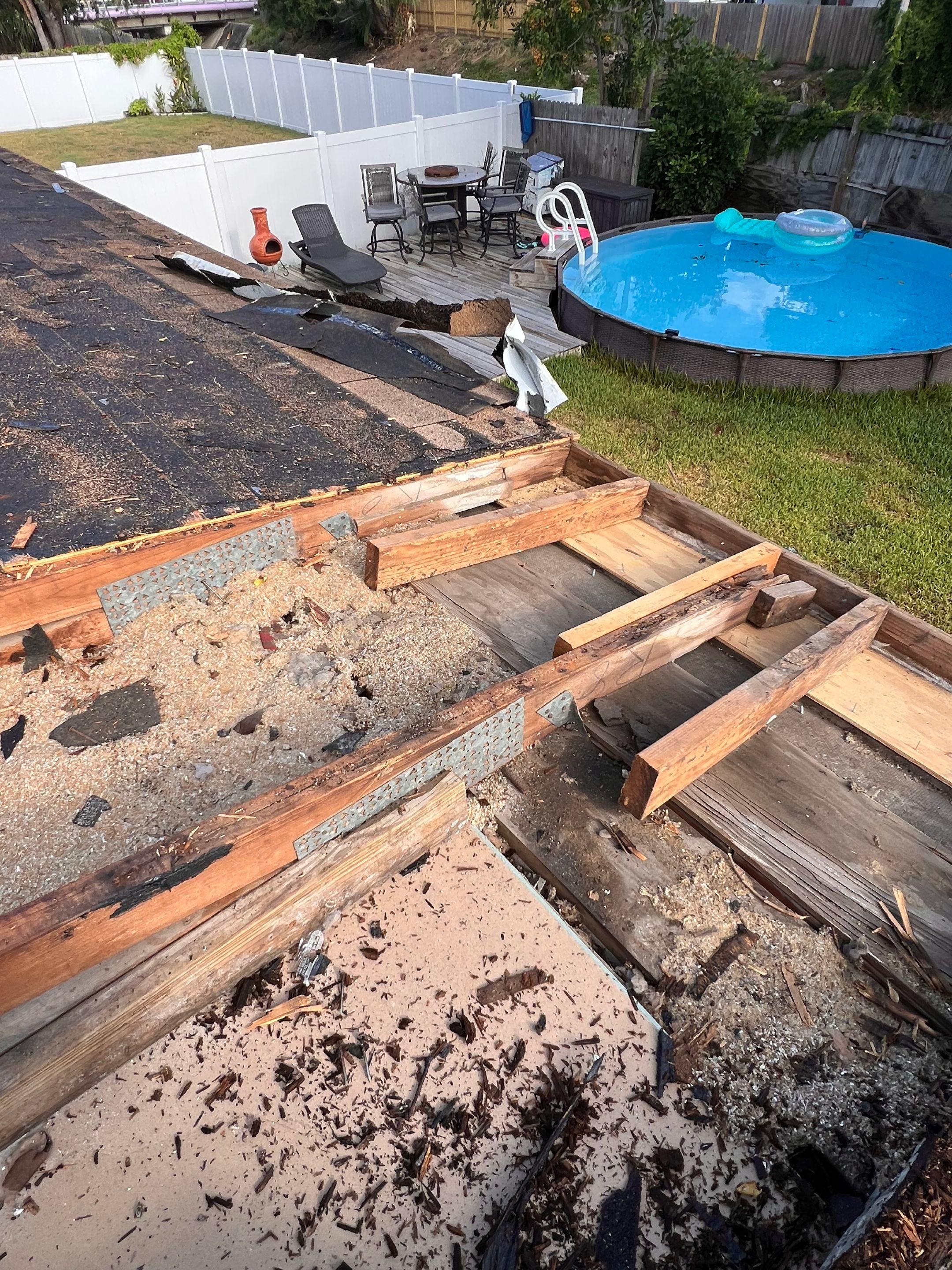 Project in Pinellas Park 33782 by Mitchell Roofing Company LLC 