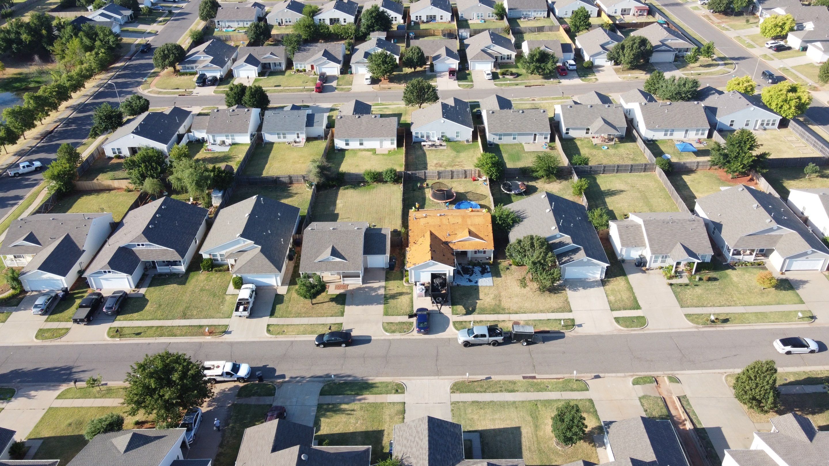 Residential Roofing Installation using GAF Natural Shadow  by A & H Roofing and Contracting