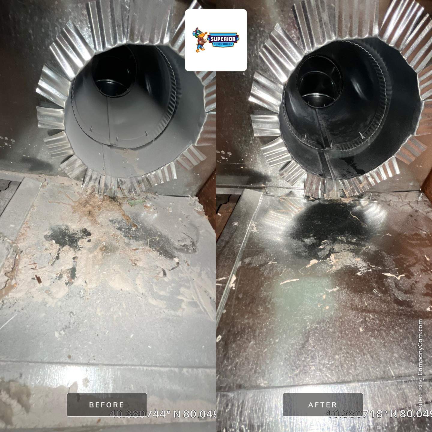 Air Duct Cleaning With a Vacuum Truck in Mt. Lebanon, PA by Superior Air Duct Cleaning