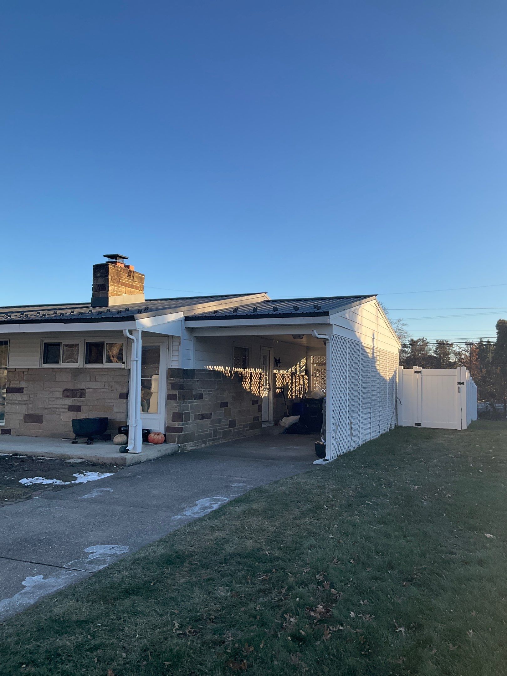 Metal Roofing Installation and Stone Veneer Exterior Refresh in Camp Hill by Esh Builders