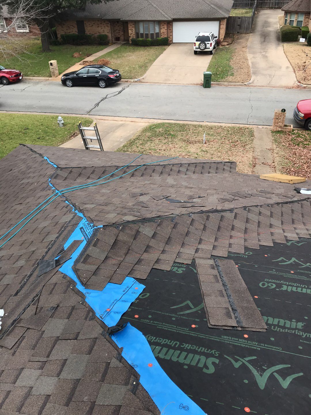 Roof Replacement by Rainy Day Restoration