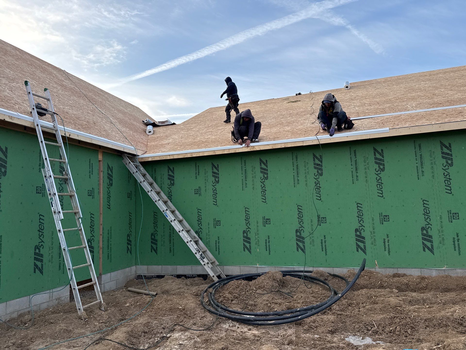 Residential Roofing Installation using Timberline HDZ Shingles - Williamsburg Slate by RoofX 