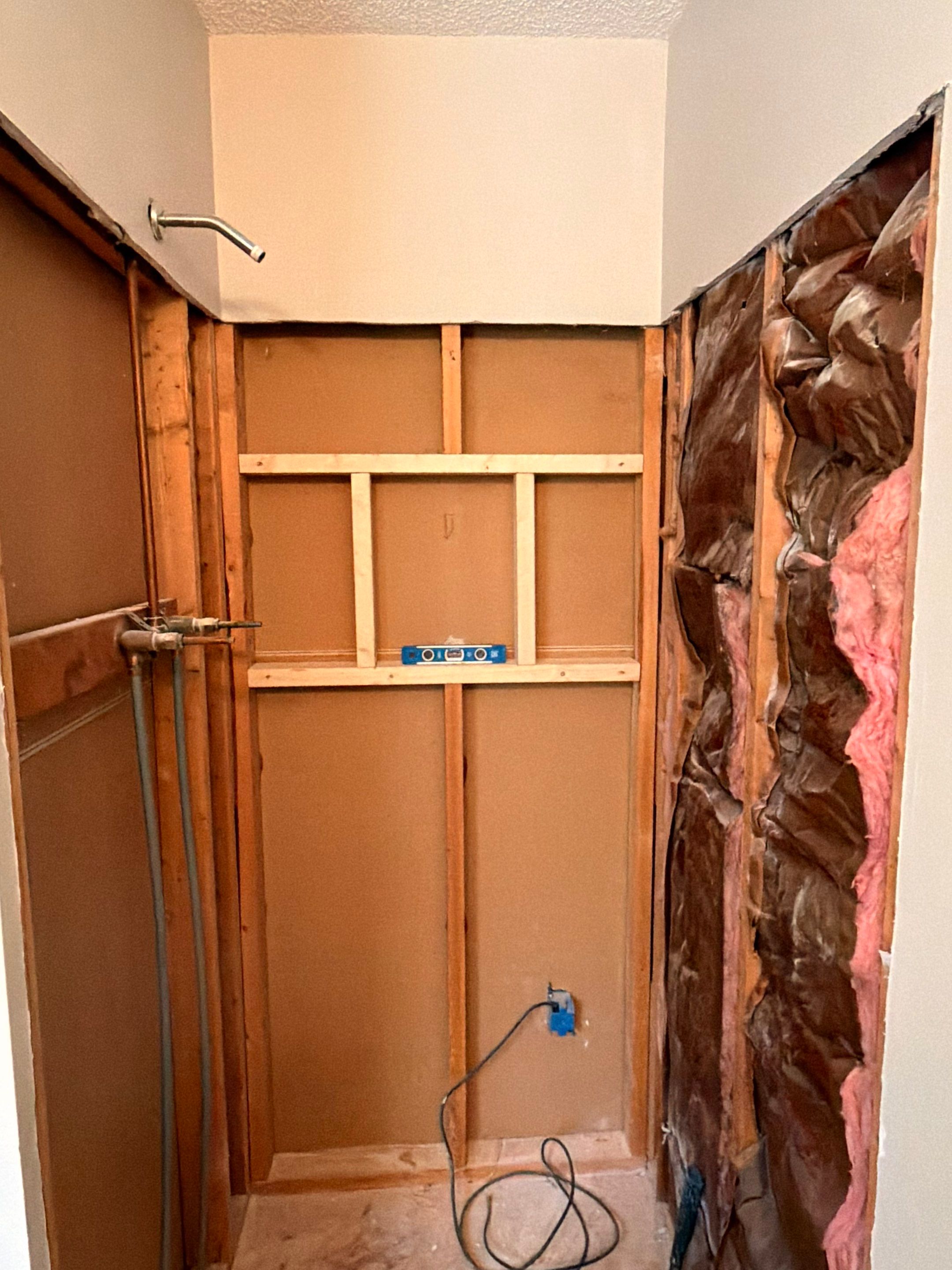 Walk-In Shower Renovation with Marble Tile in Powder Springs by Swift Home Renovations