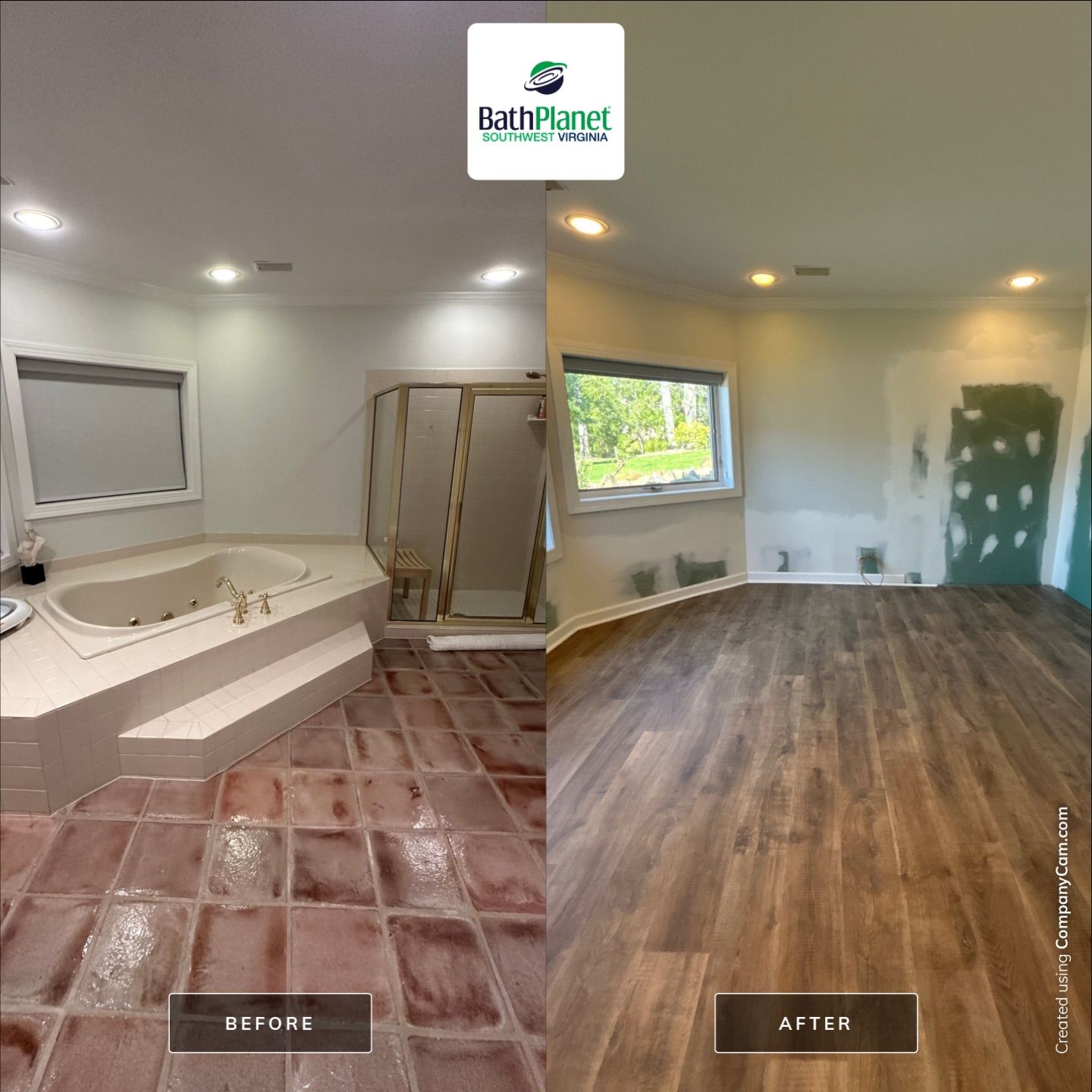 Bathroom Upgrade by BathPlanet SW Virginia