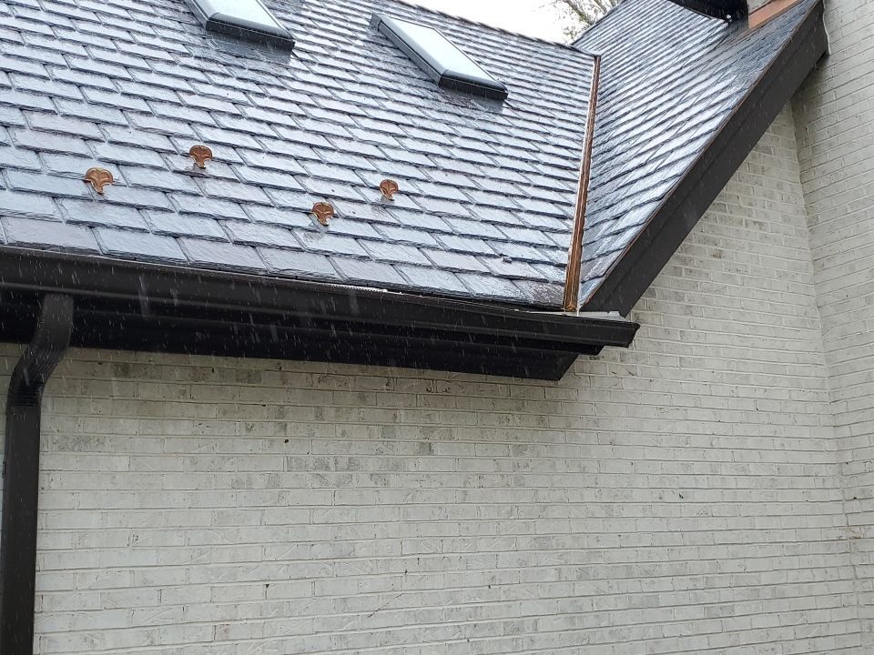 DaVinci Slate Roof Installation in Hinsdale by Custom Installations