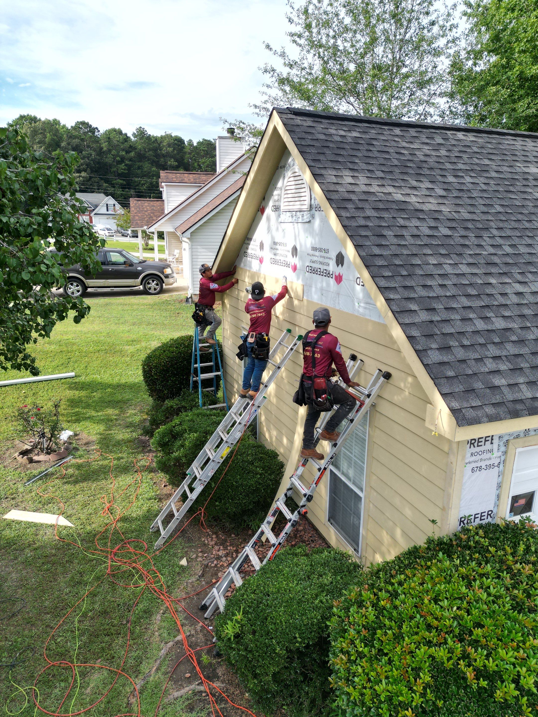 Siding replacement  by Deerfield Roofing LLC