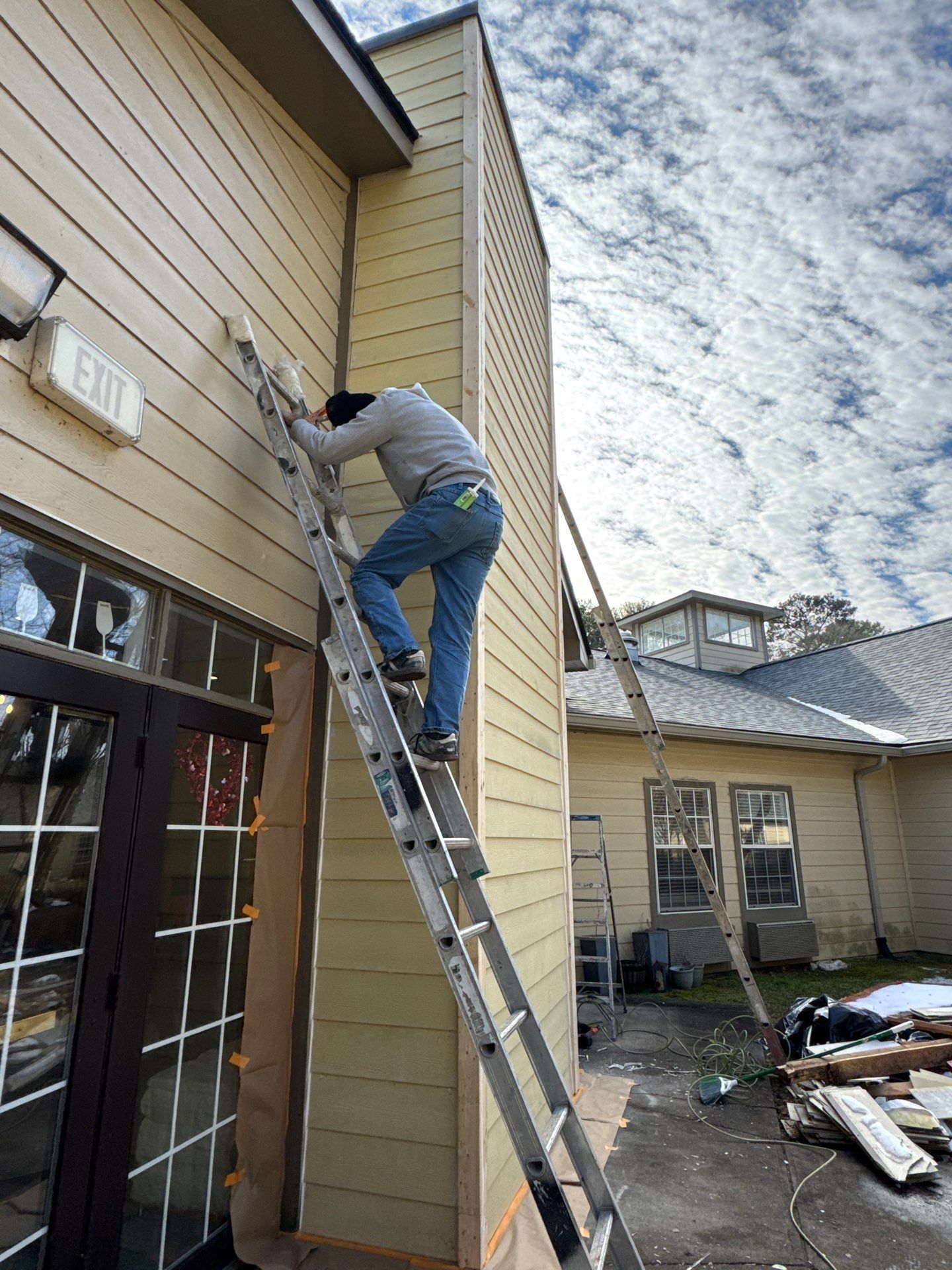 Chimney Siding Replacement & Restoration by PGP Surface Solutions, LLC