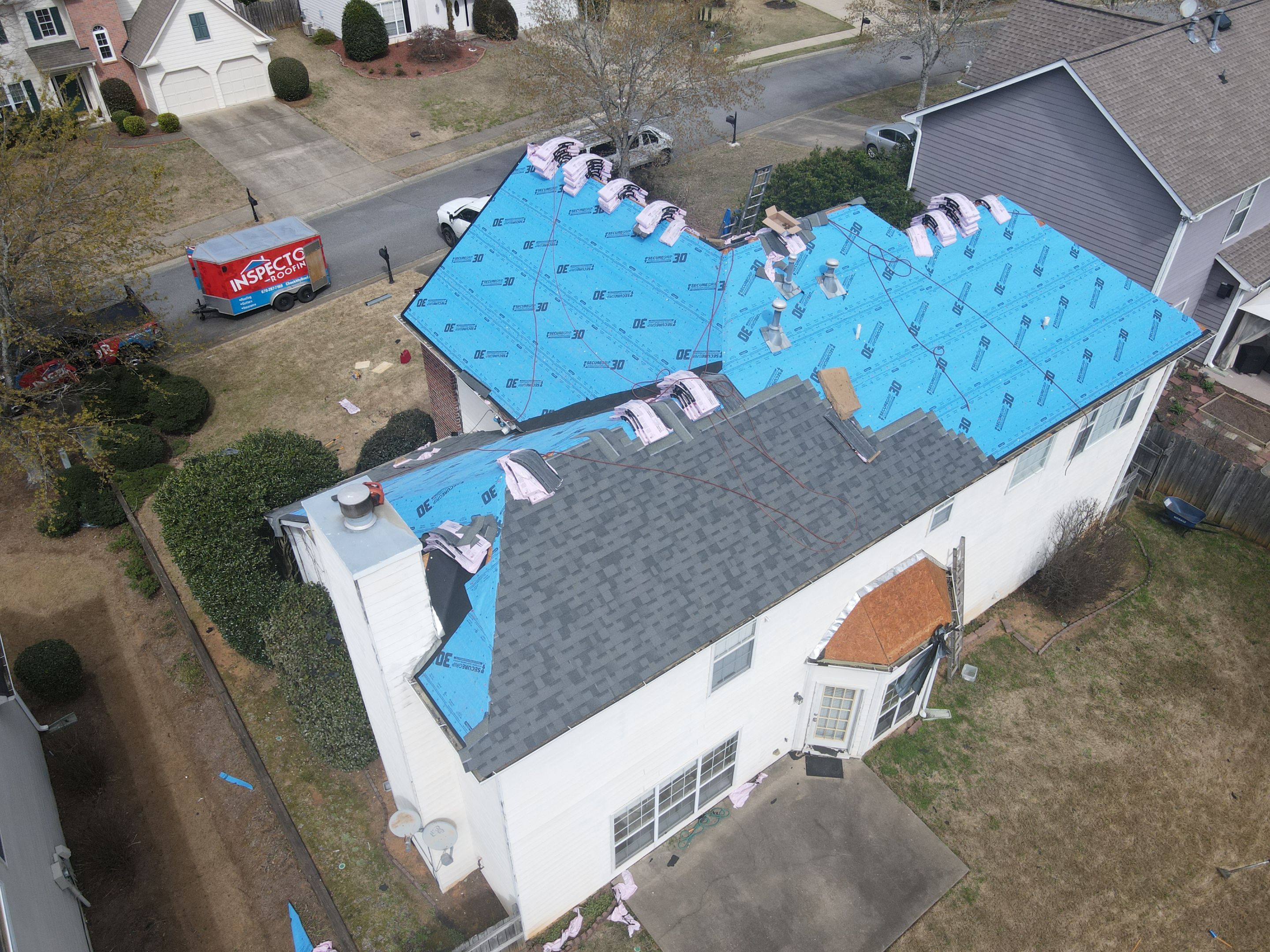 Duration TruDef Williamsburg Gray Residential Roofing Installation by Inspector Roofing and Restoration