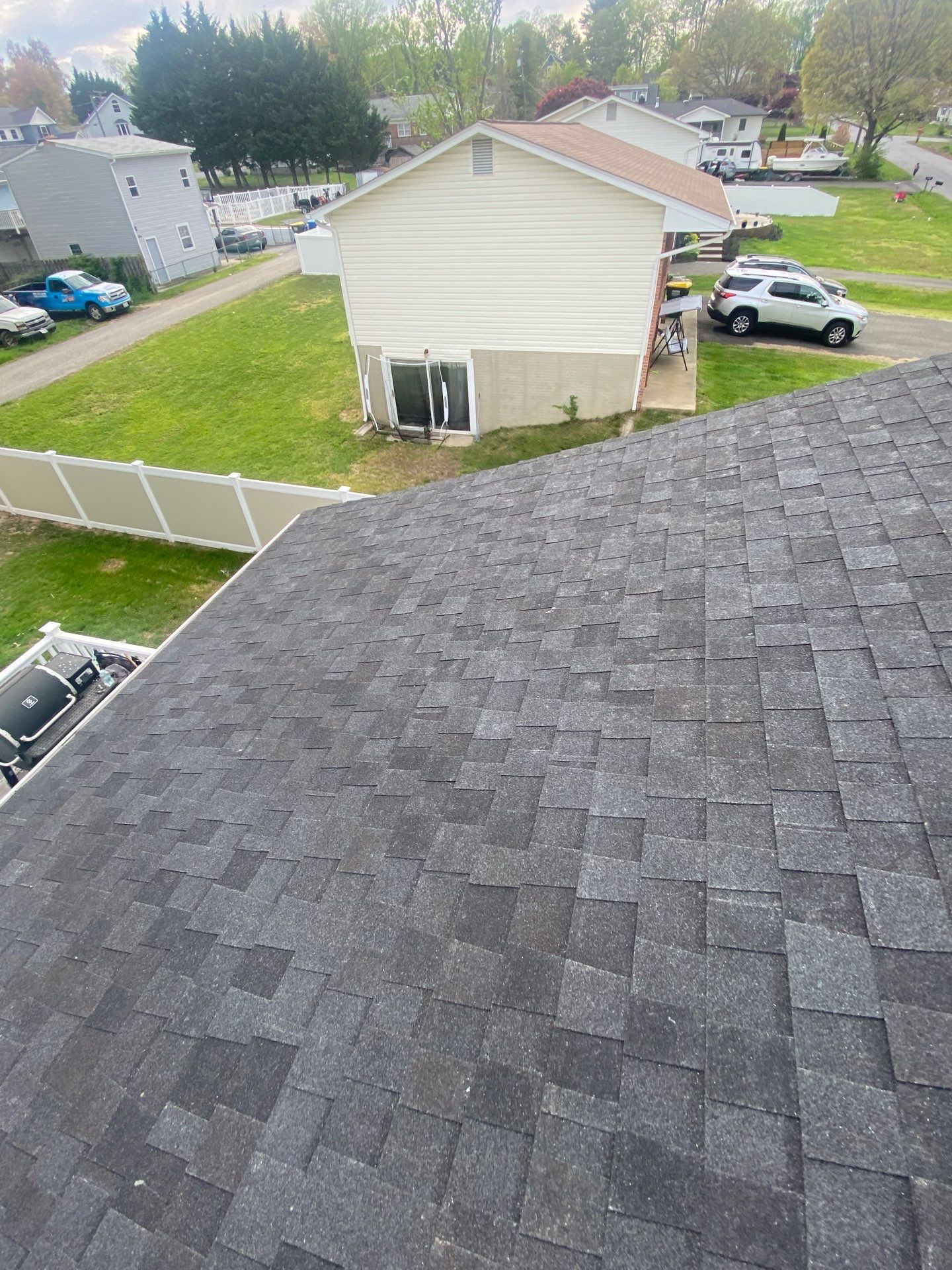 Residential Roofing Installation using TAMKO TITAN - THUNDERSTORM GRAY by Storm Ready Exteriors