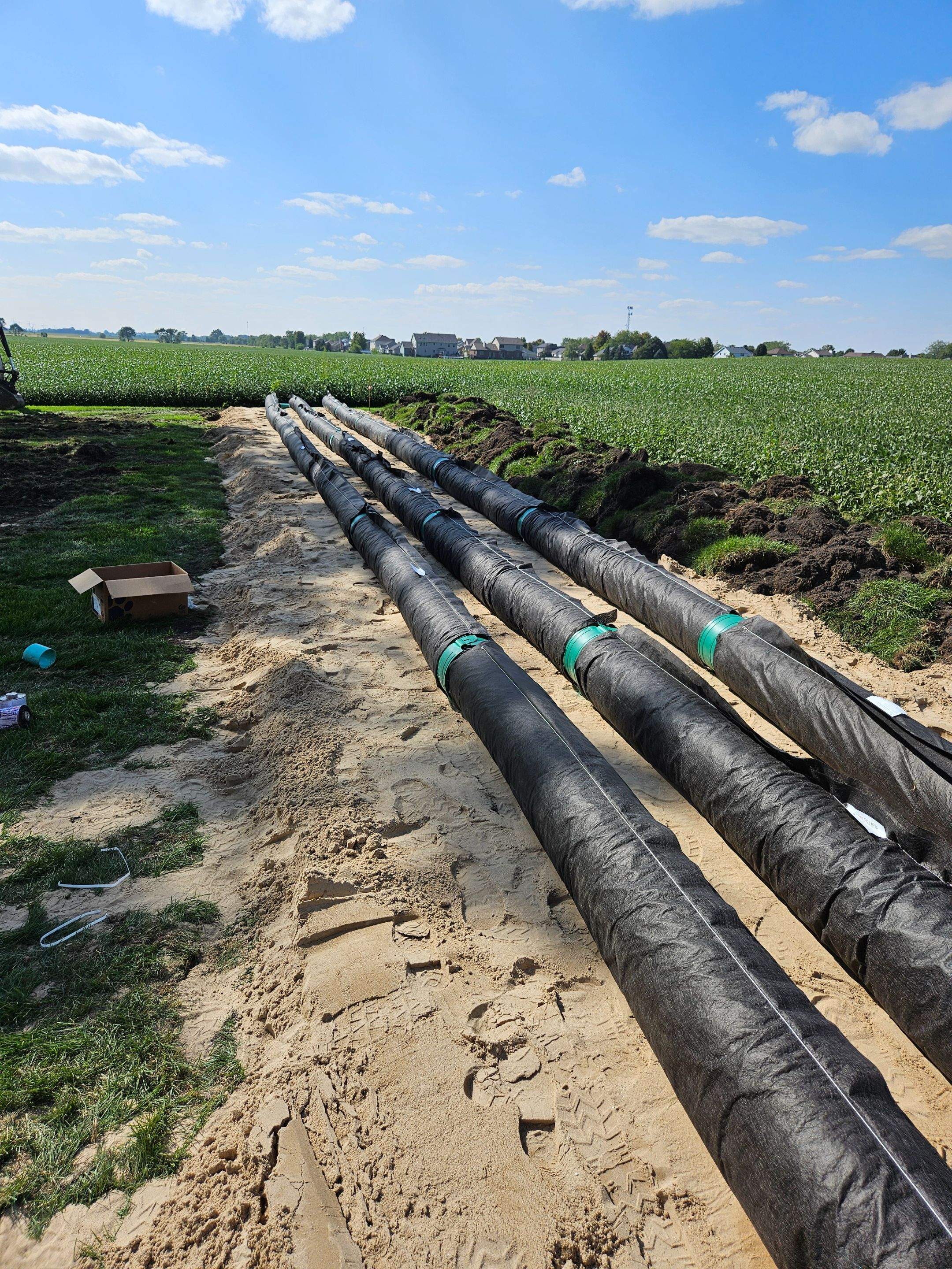 IM 1060 Plastic Septic Tank Replacement & AES Mound System by Allied Water Services