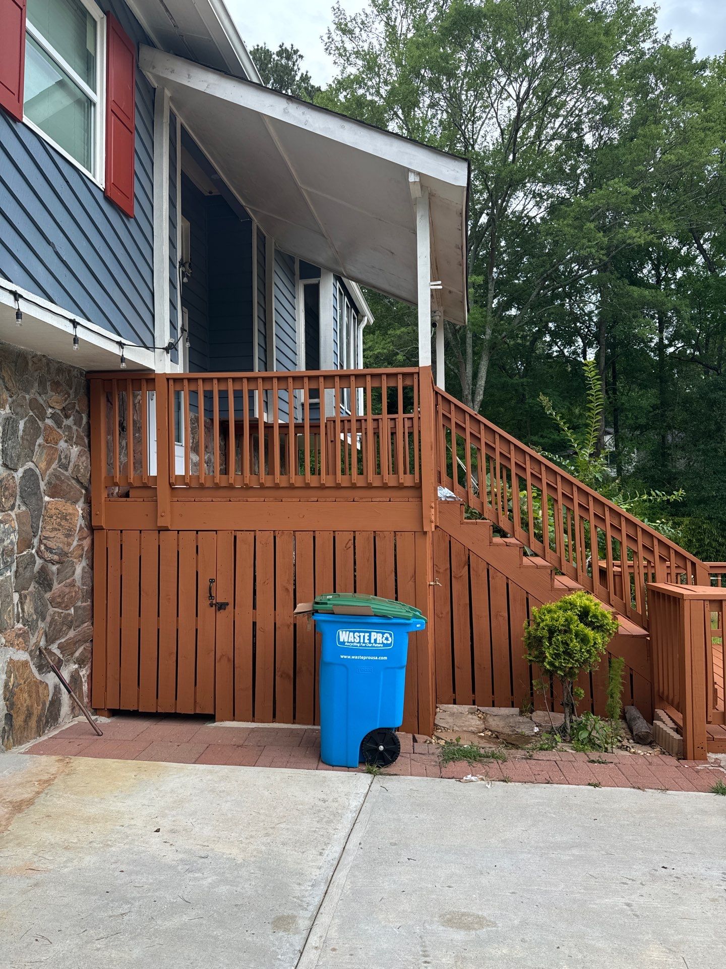 Multi-Level Deck Refinishing and Wood Staining in Duluth by Swift Home Renovations