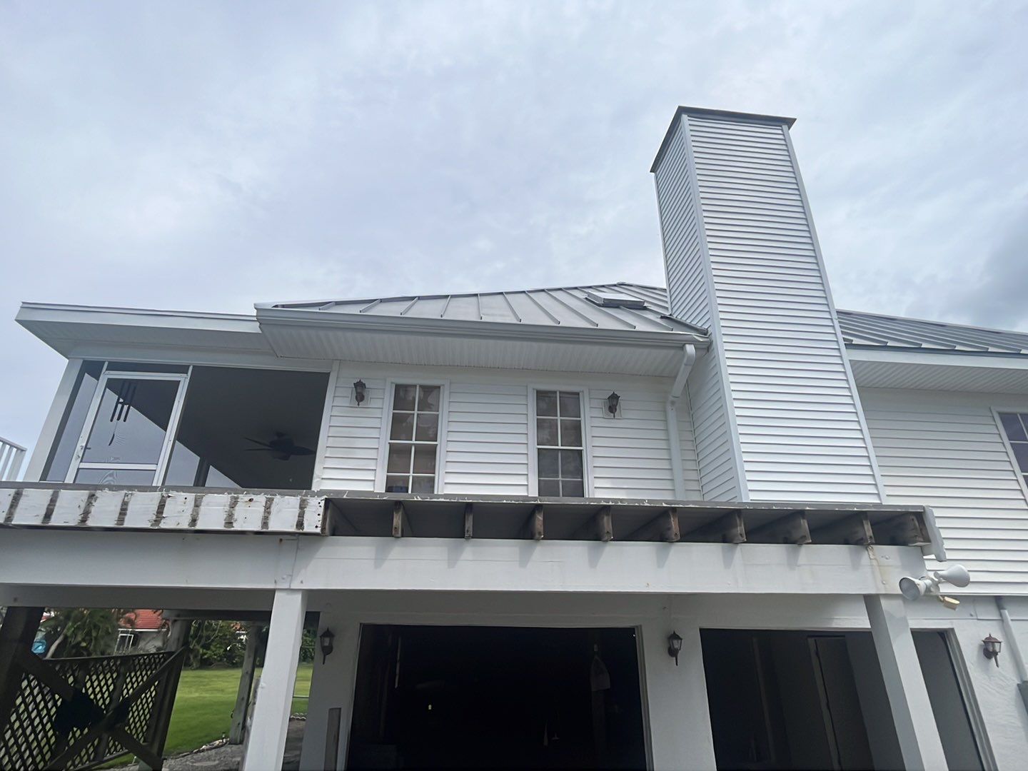 Soffit and Fascia Installation in Sanibel FL by Gutter Professors