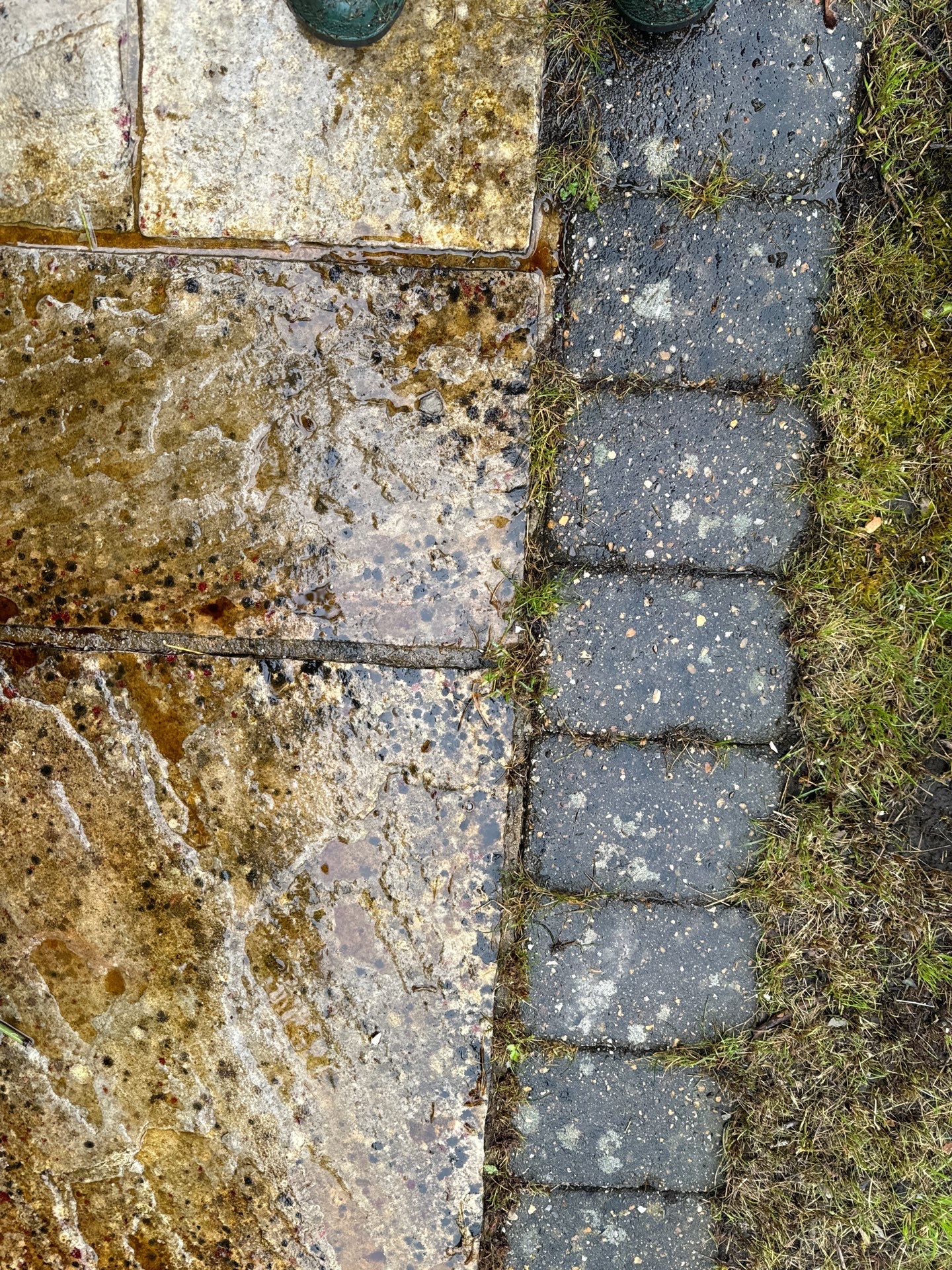 Exterior Clean - Roof - Patio - Driveway using honda 21 ltr/min by Ges Exterior Cleaning ltd