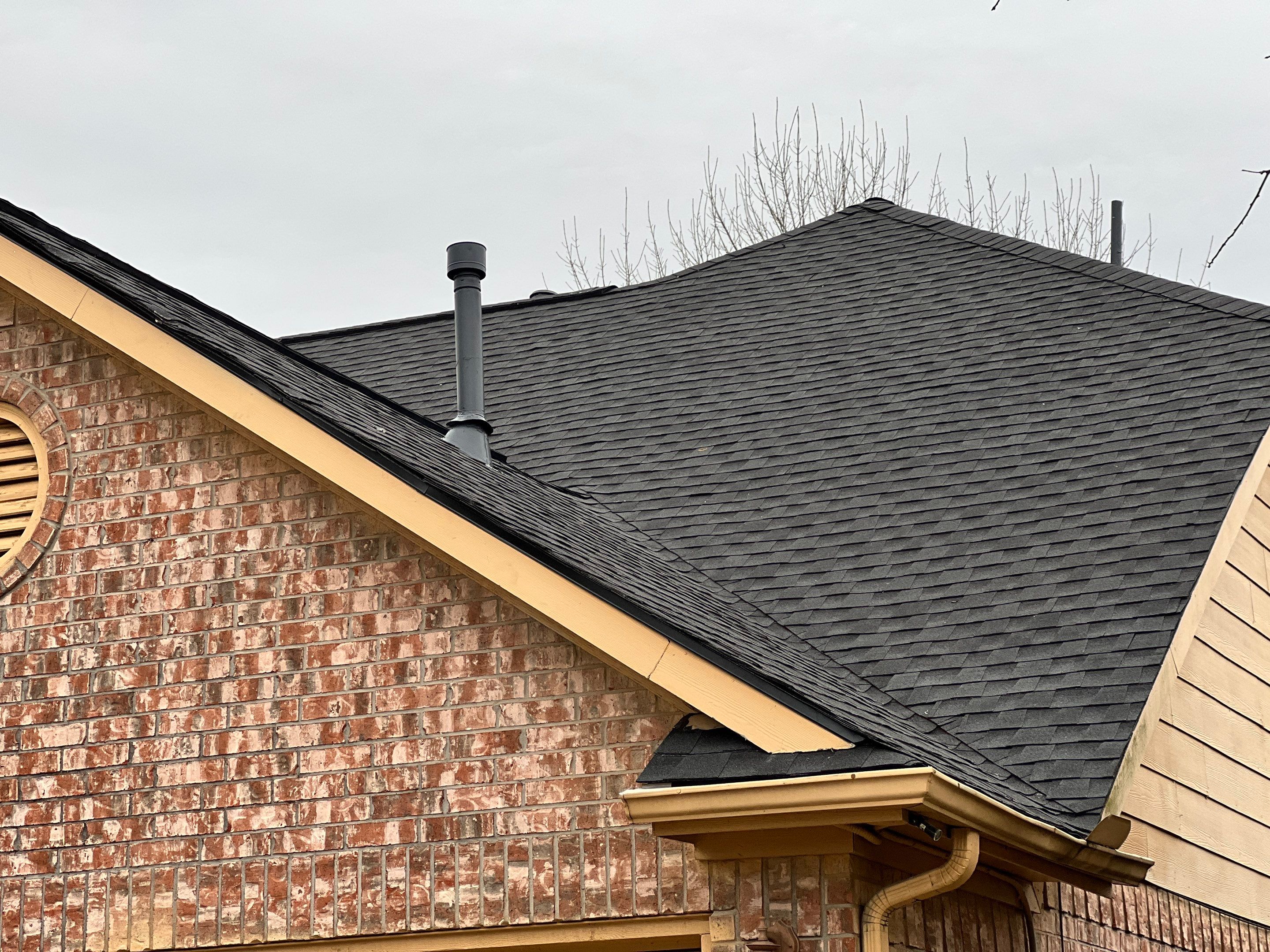 Gable-Detail Roof Replacement — Southwest Houston, TX by PL Roofing & SB Roofing, LLC.