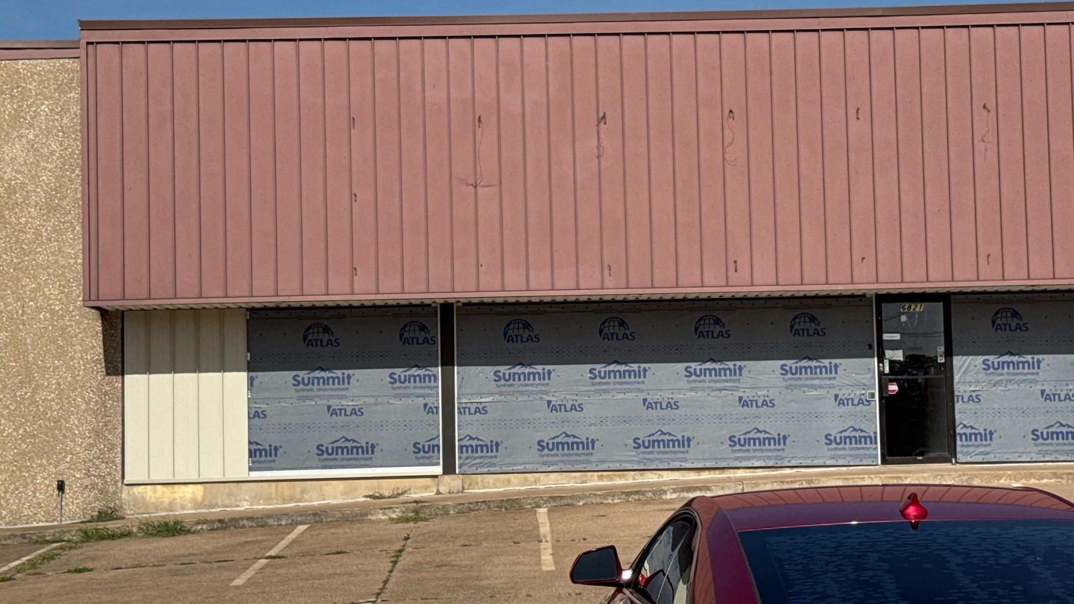 Commercial Building using Various Exterior Products by Harvey Roofing & Construction