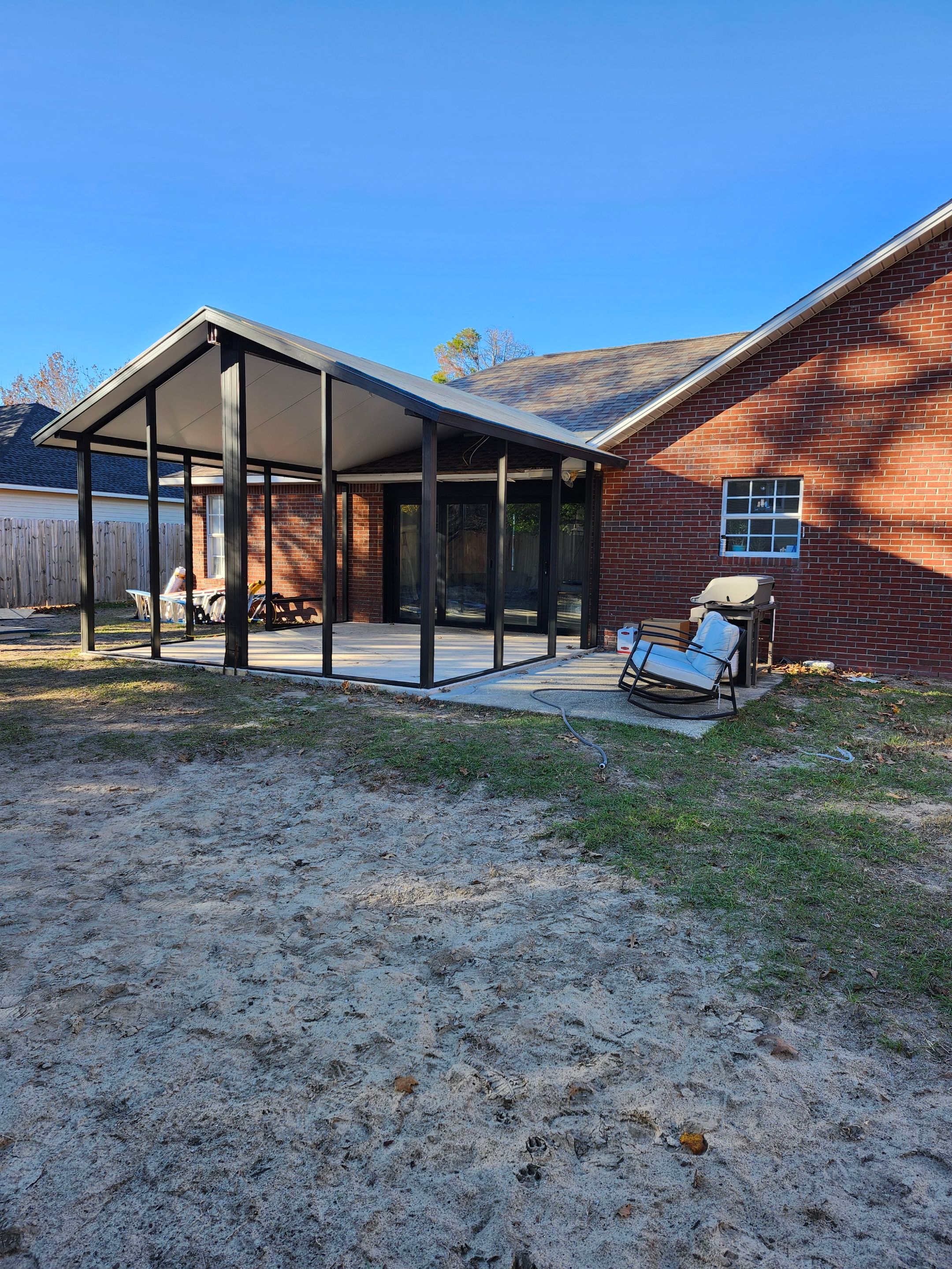 Cathedral Screen Room in Crestview by Titan Sunrooms