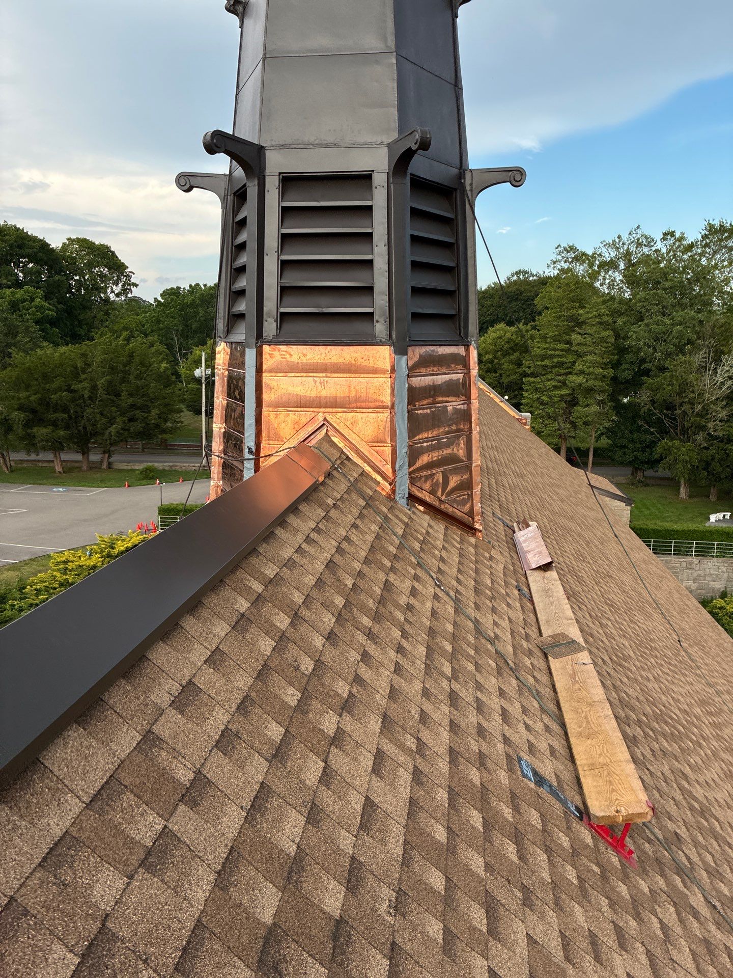 St. Pius Church - Commercial Roof Restoration by Rinaldi Brothers
