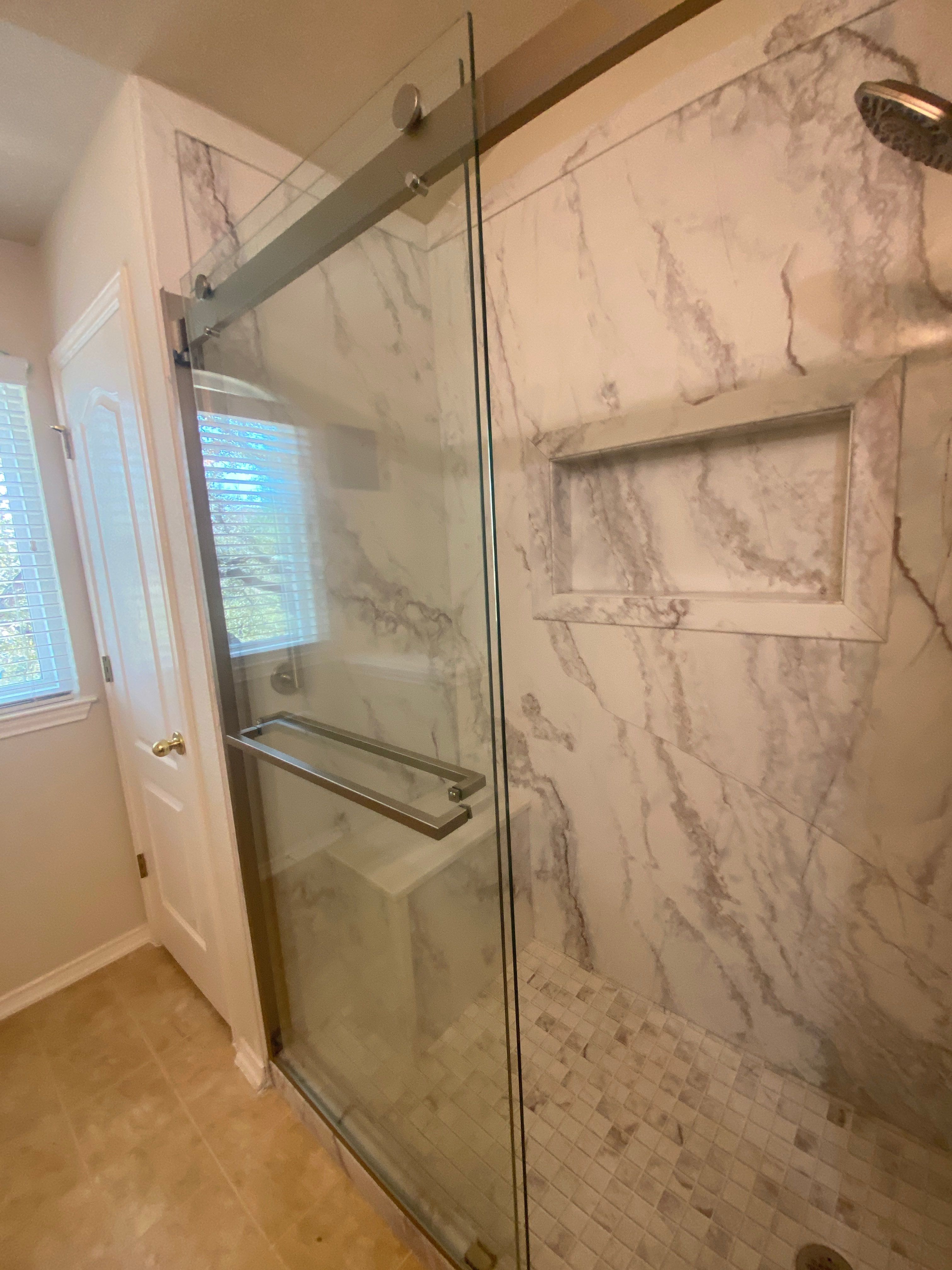Tub to Walk in Shower in Austin, 78739 by Lane Lauritsen - The Hill Country, Texas