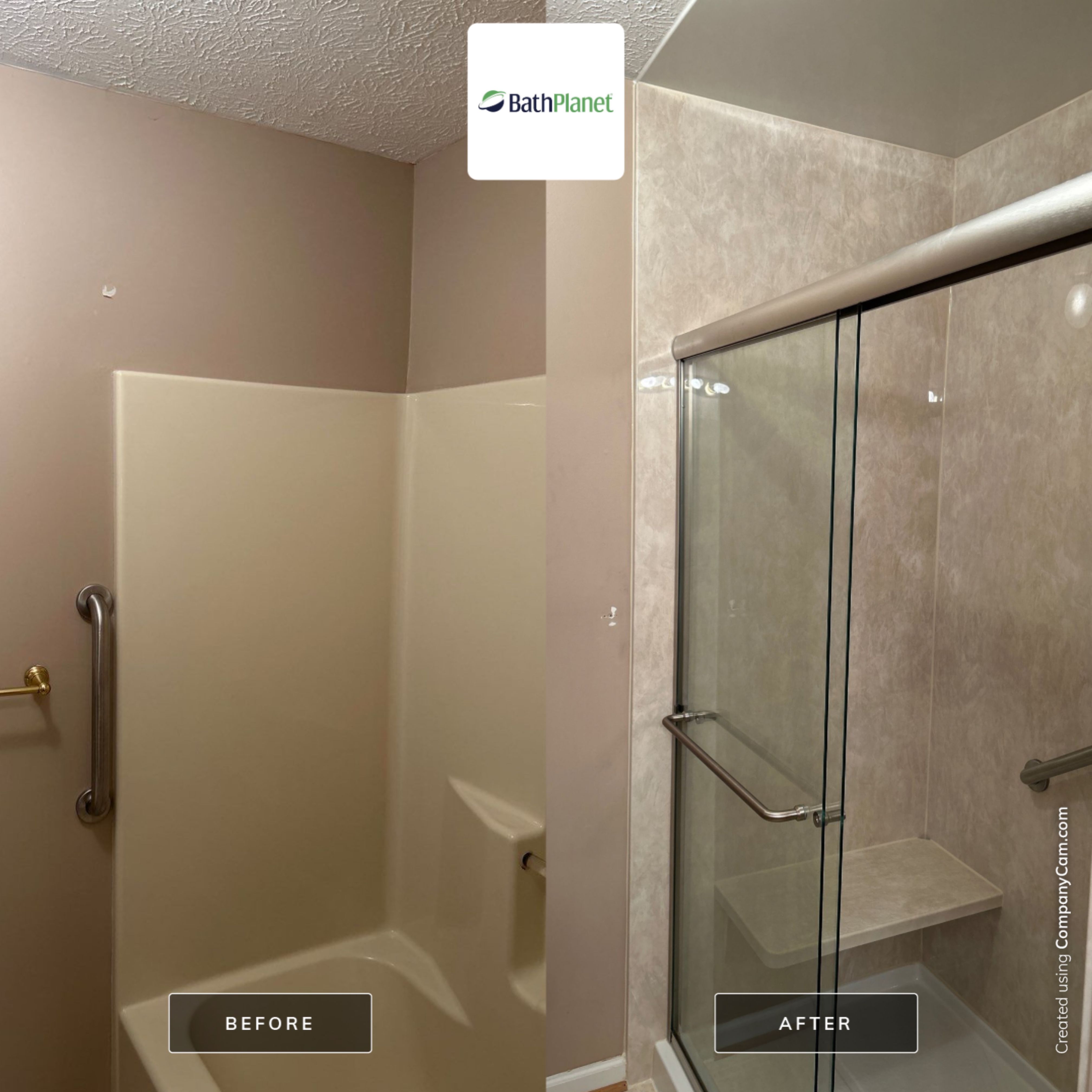 Tub to Shower by BathPlanet SW Virginia