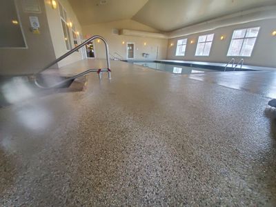 Pool Deck using Mount Everest