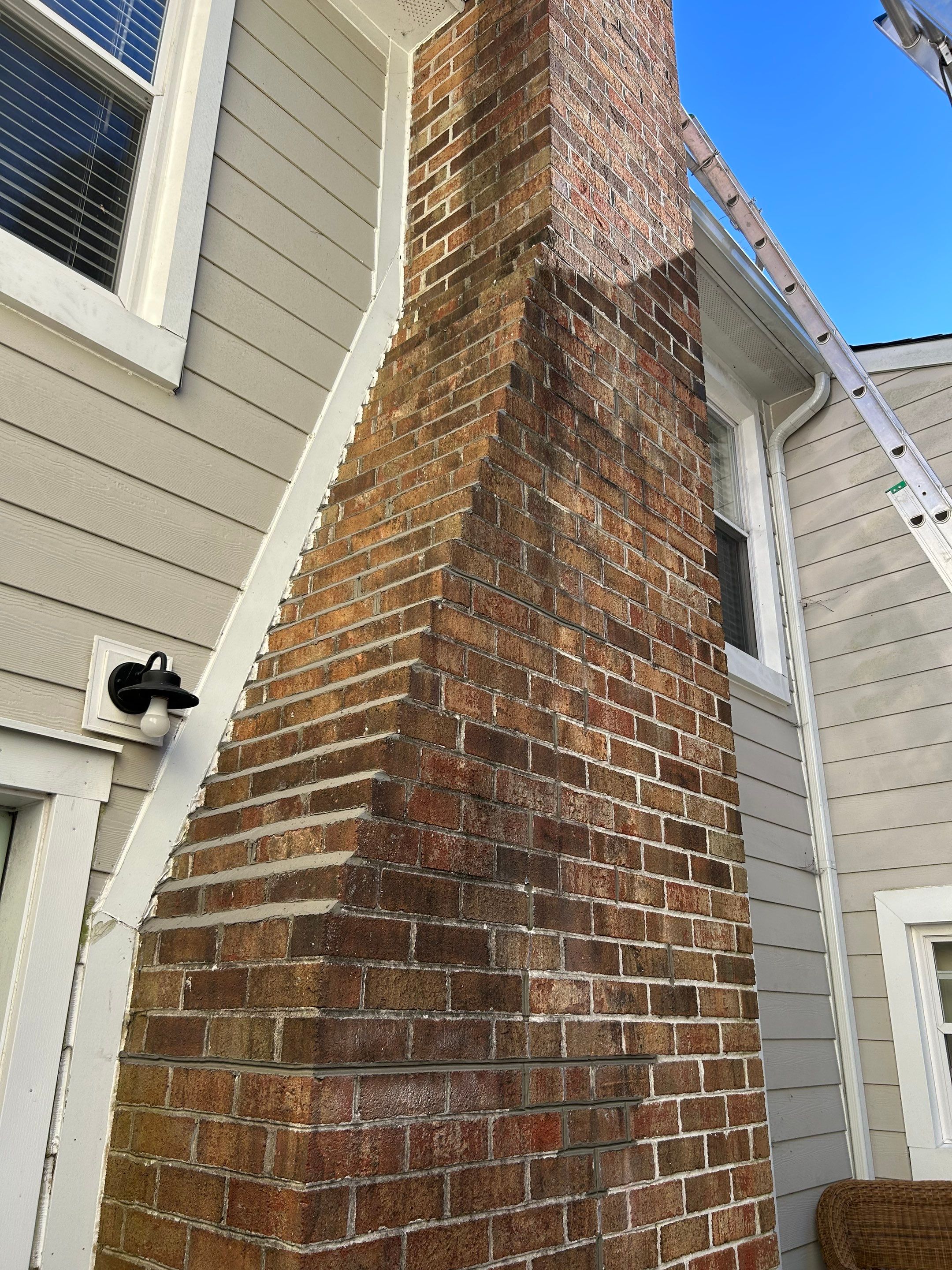 Masonry Repair for Chimney Leak in Virginia Beach by Premier Chimney and Roofing