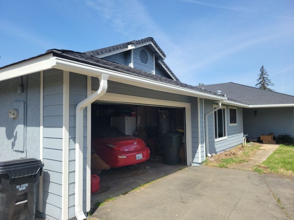 Gutter Installation using Englert LeafGuard Gutters by Byers Enterprises 
