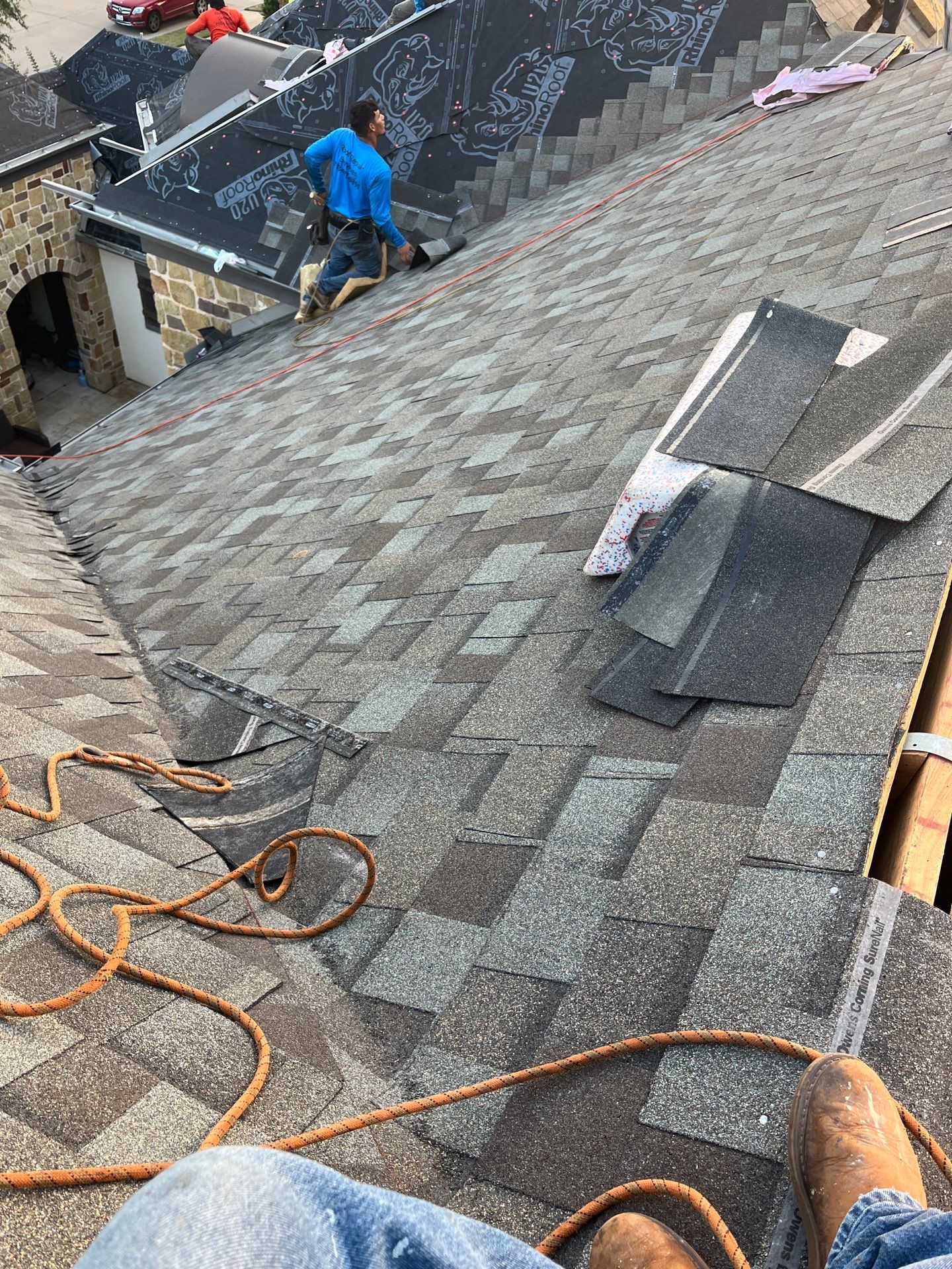 Residential Roofing Repair using Owen's Corning Duration (Lifetime) Shingles by Roof Repair Company