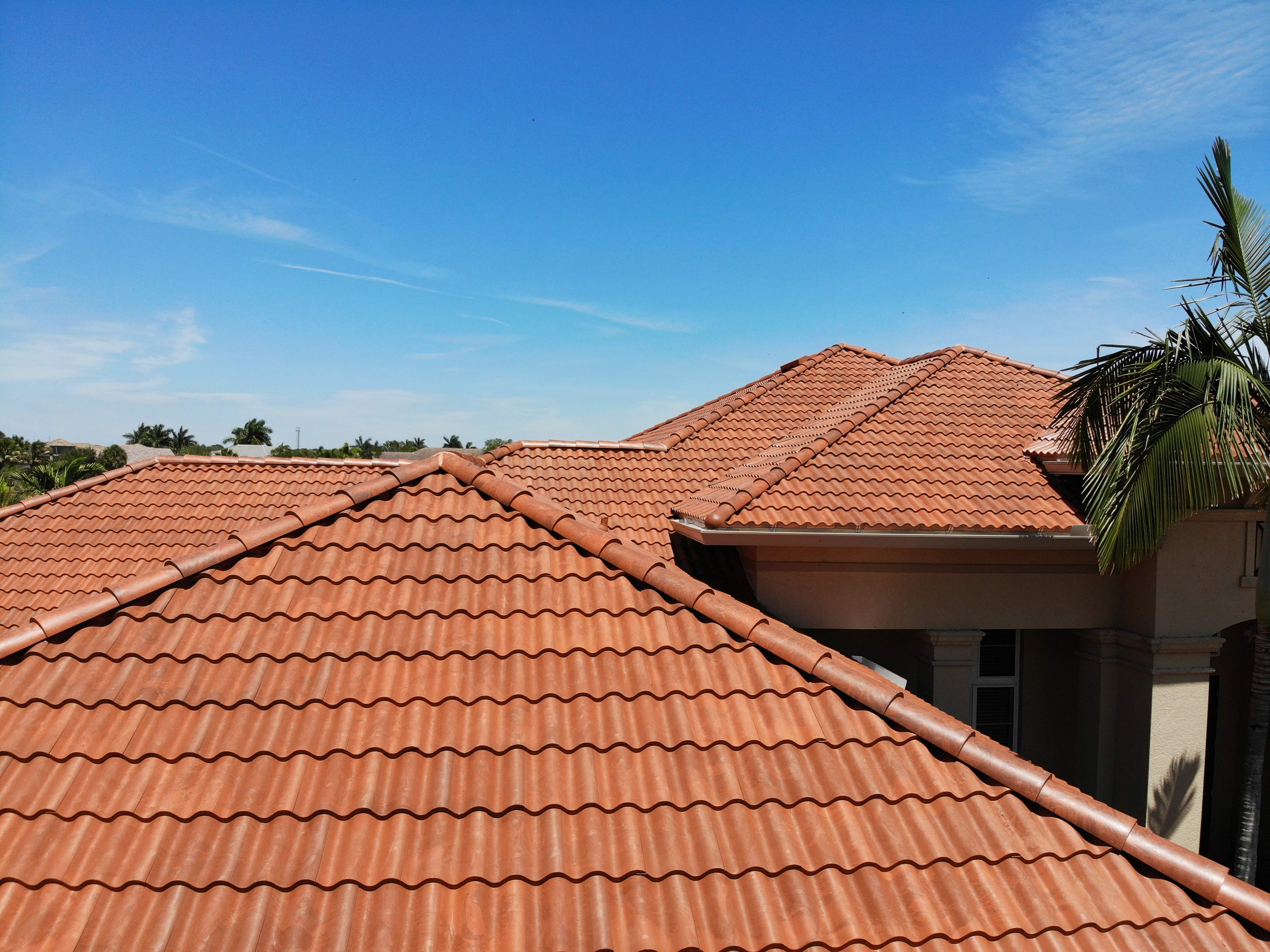 Residential Roofing Installation using Composite Spanish Tile by International Roofing