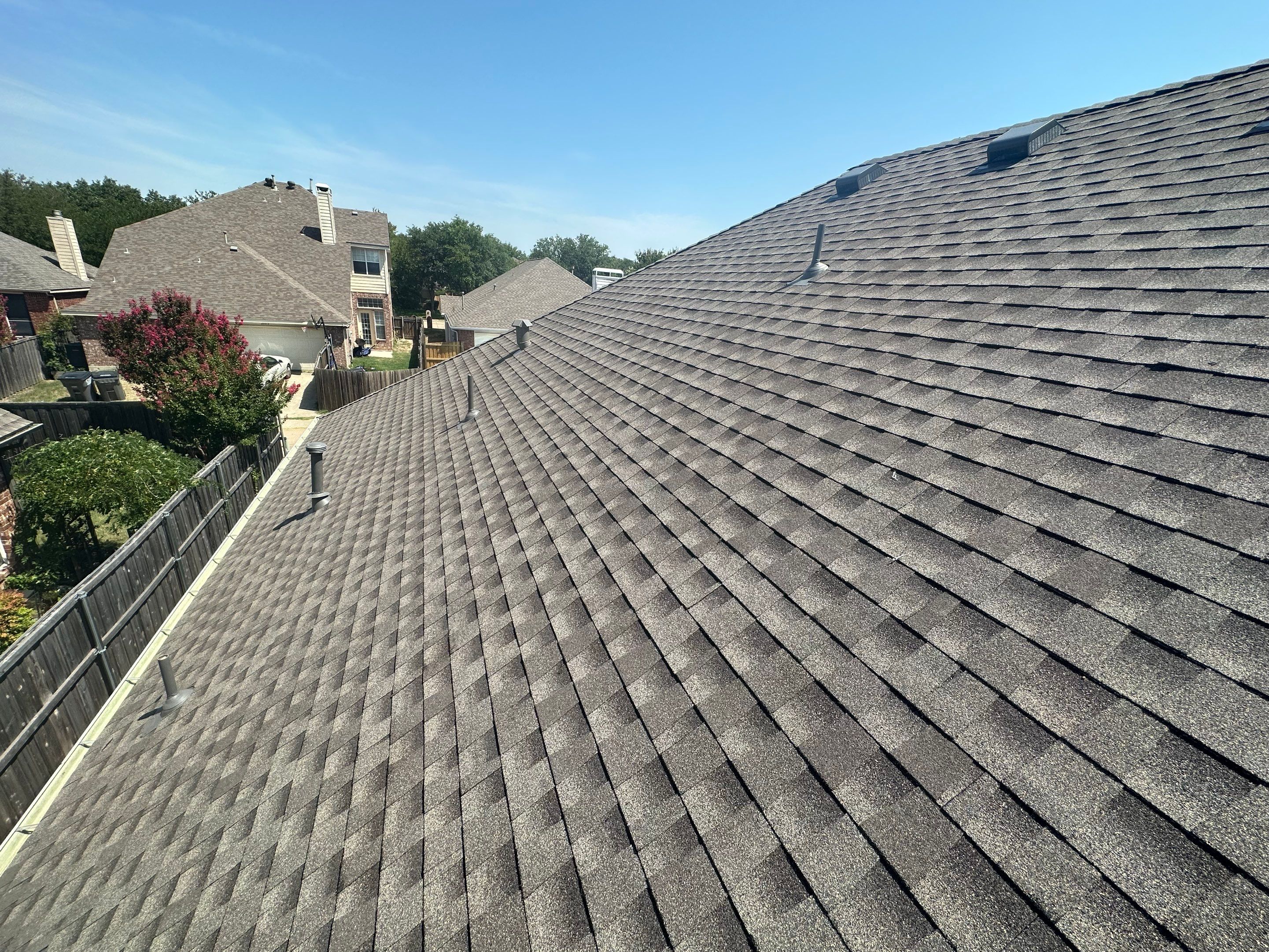 Residential Roofing Installation using GAF Timberline HDZ Weathered Wood by OneSource Roofing and Restoration