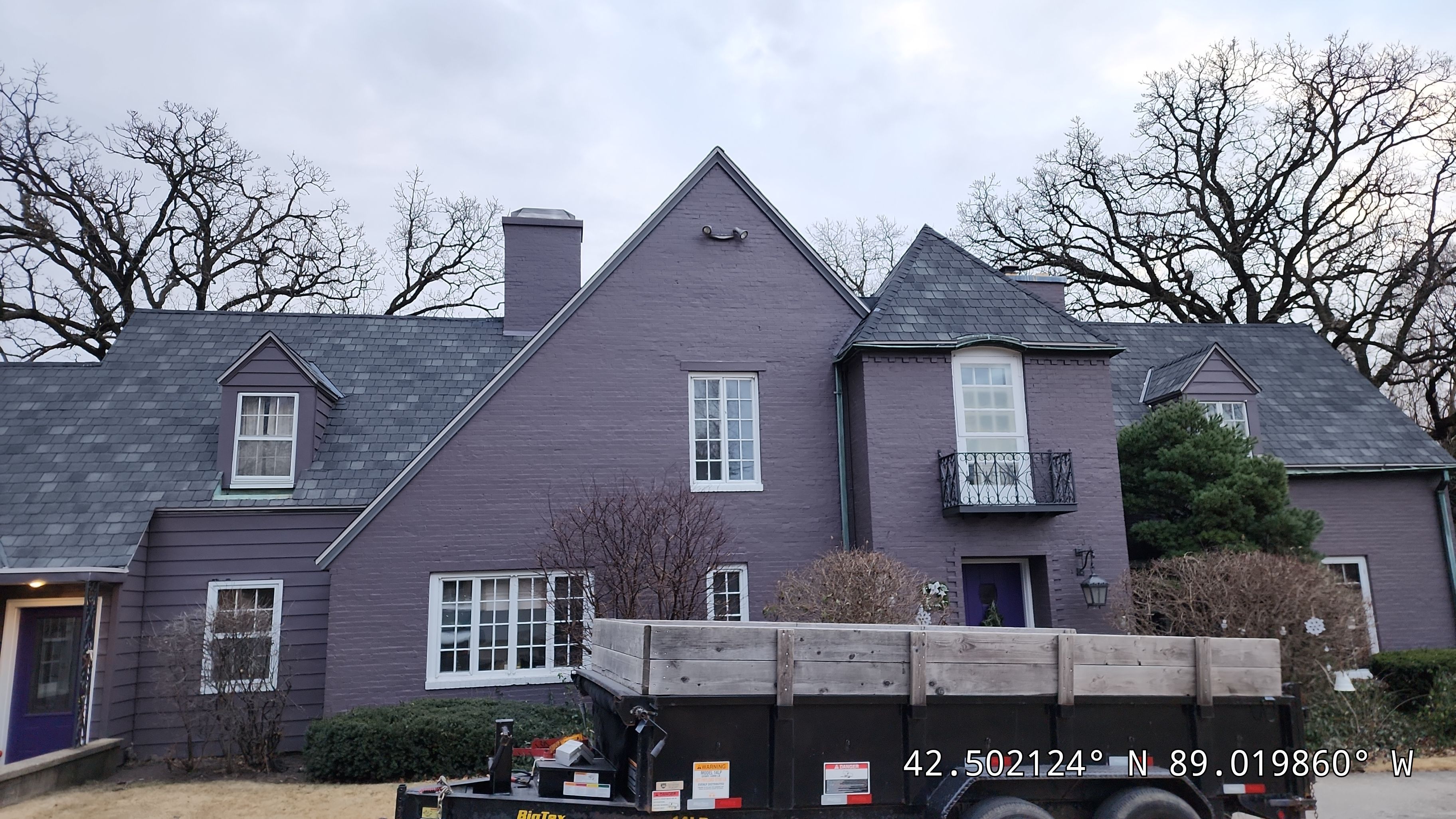 Slate Roof Removal using Atlas Storm Master Slate by Total Exteriors
