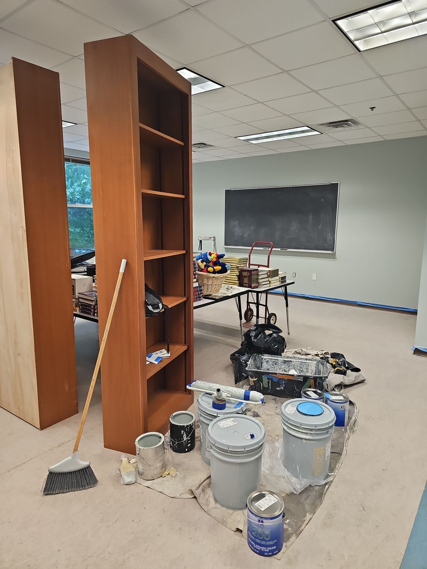 Interior Painting – Beth Myers Synagogue by Billy Weatherspoon Contractor