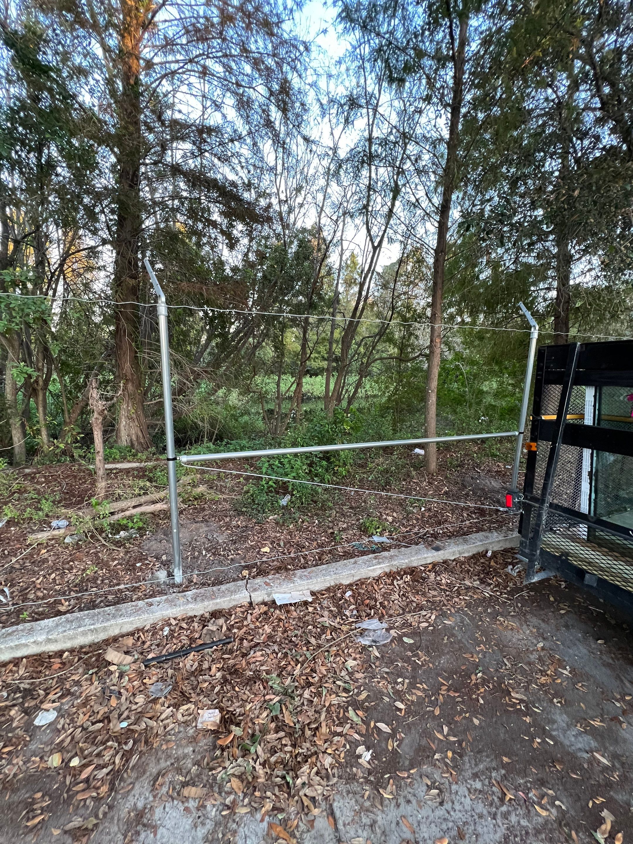 Chain-link Fence Installation using Commercial Chain-link Fence by Asap fence and gates, LLC