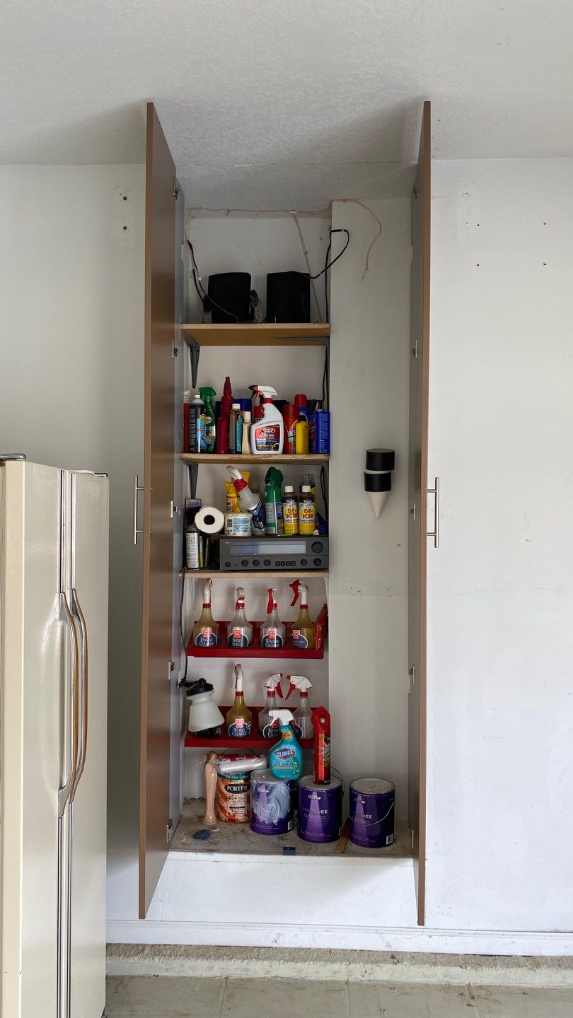 Anthony G. - Upgrades existing cabinets! by Banner Garage