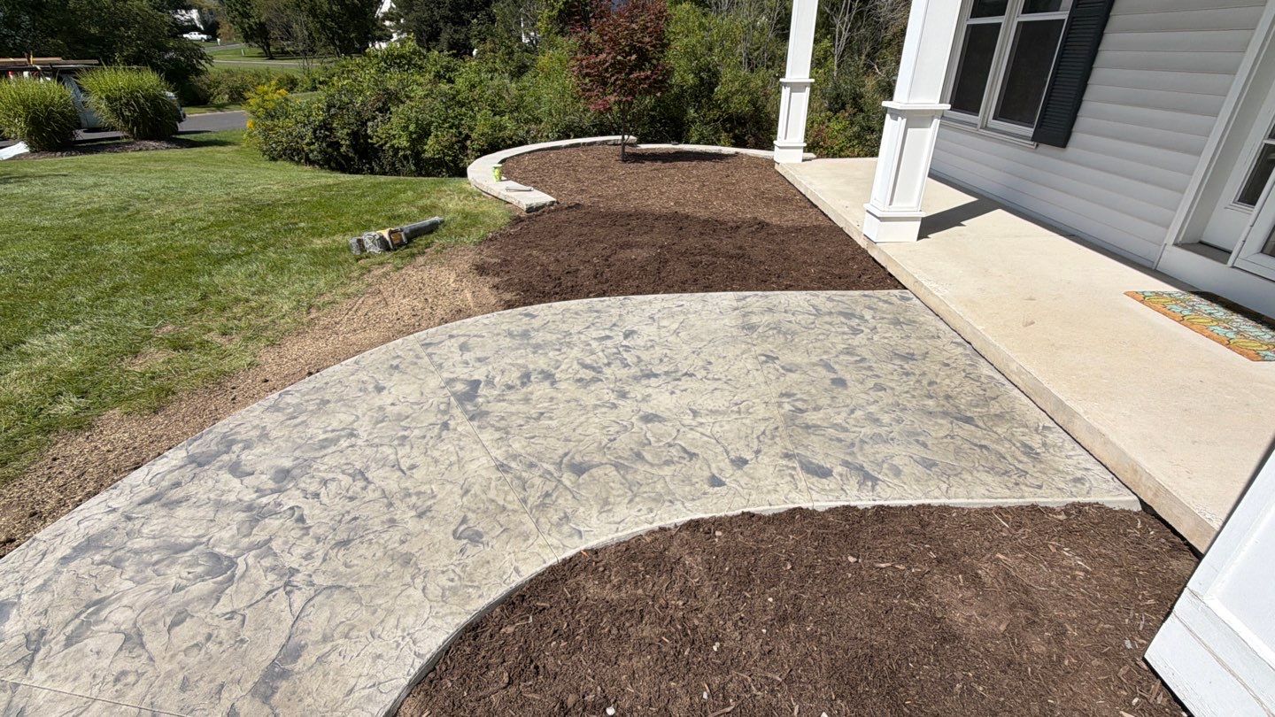 Oxford Slate Walkway by NG Masonry & Construction LLC