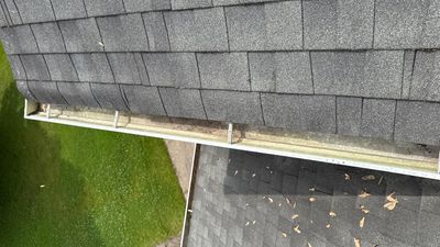 Turtle Shell gutter protection installation in Warrenville, IL 60555, photograph 14