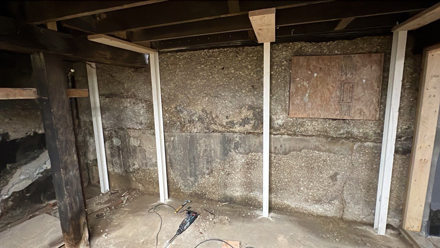 Carbon fiber and historical restoration. by ACE Waterproofing & Basement Solutions