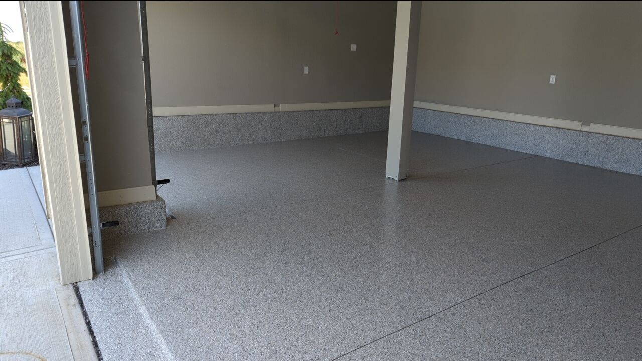 Garage using Mount Everest by Select Painting, Coatings & Garage Cabinets