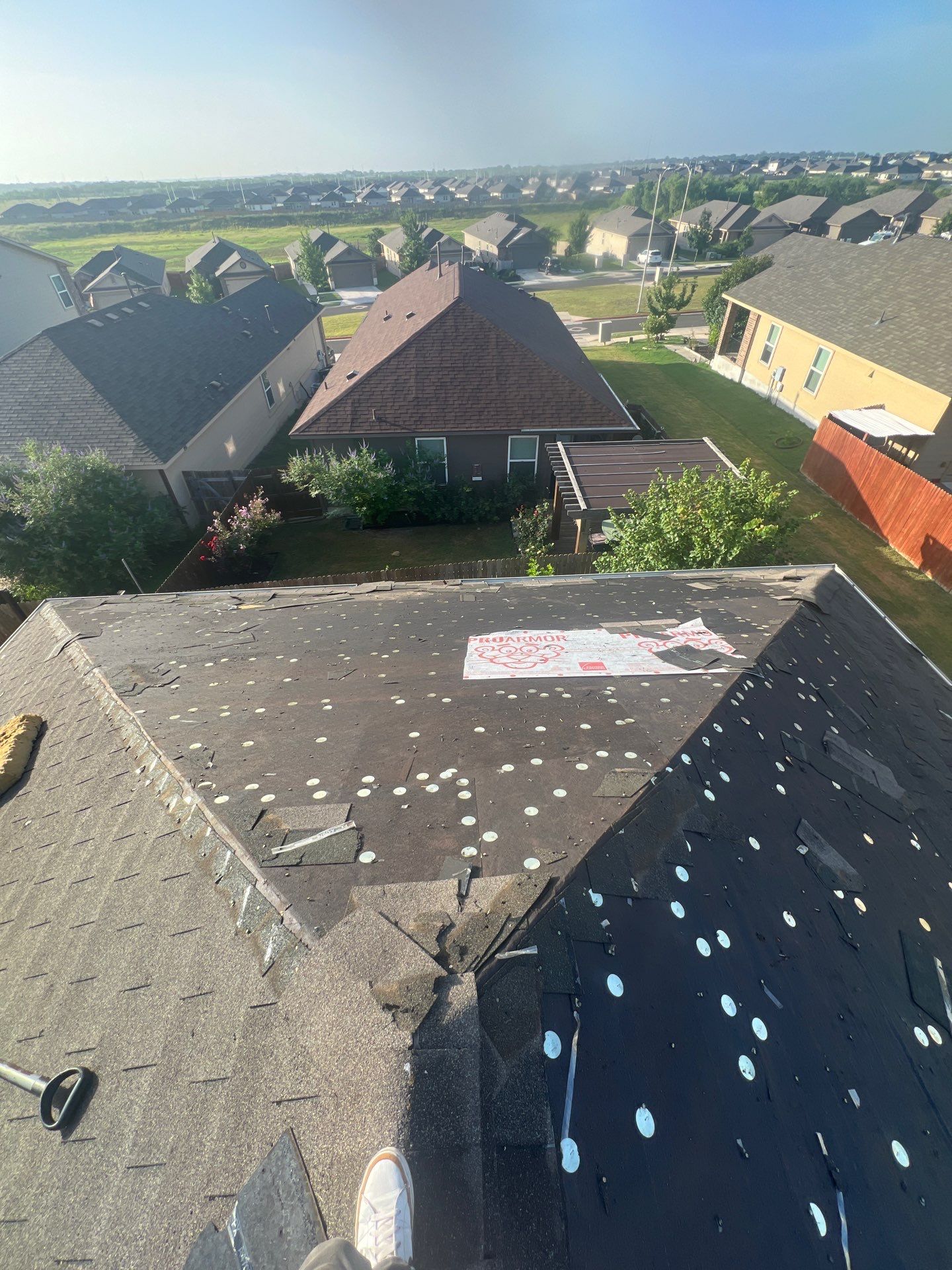 Project in San Marcos by Rhino Roofing and General Contracting, LLC