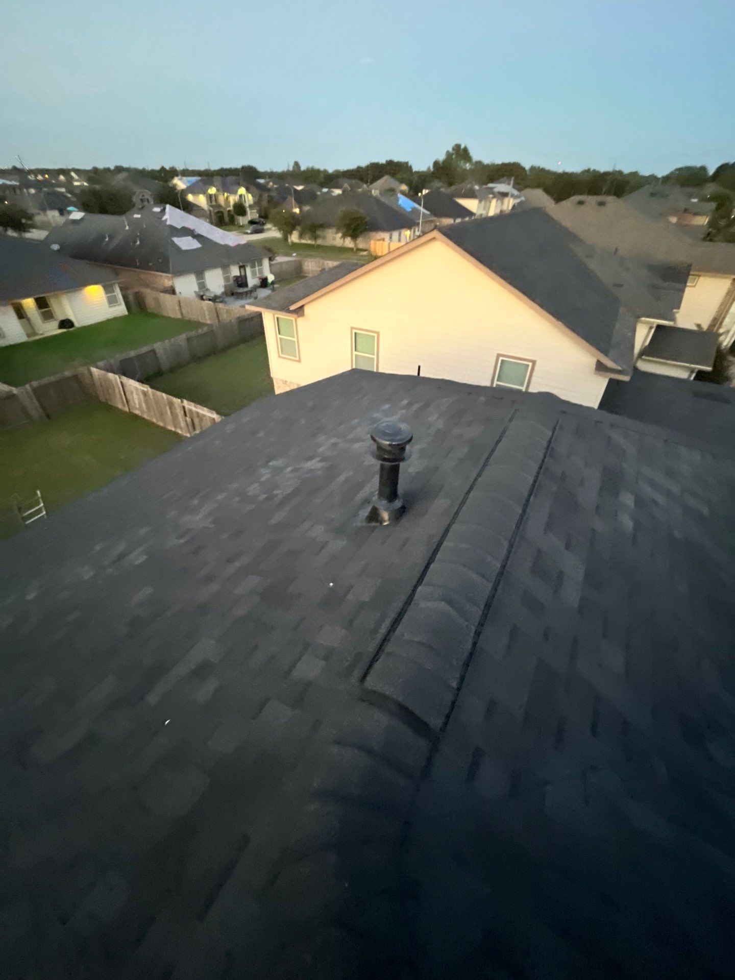 Houston Reroof Project Post Hurricane Beryl by Berry Good Roofing